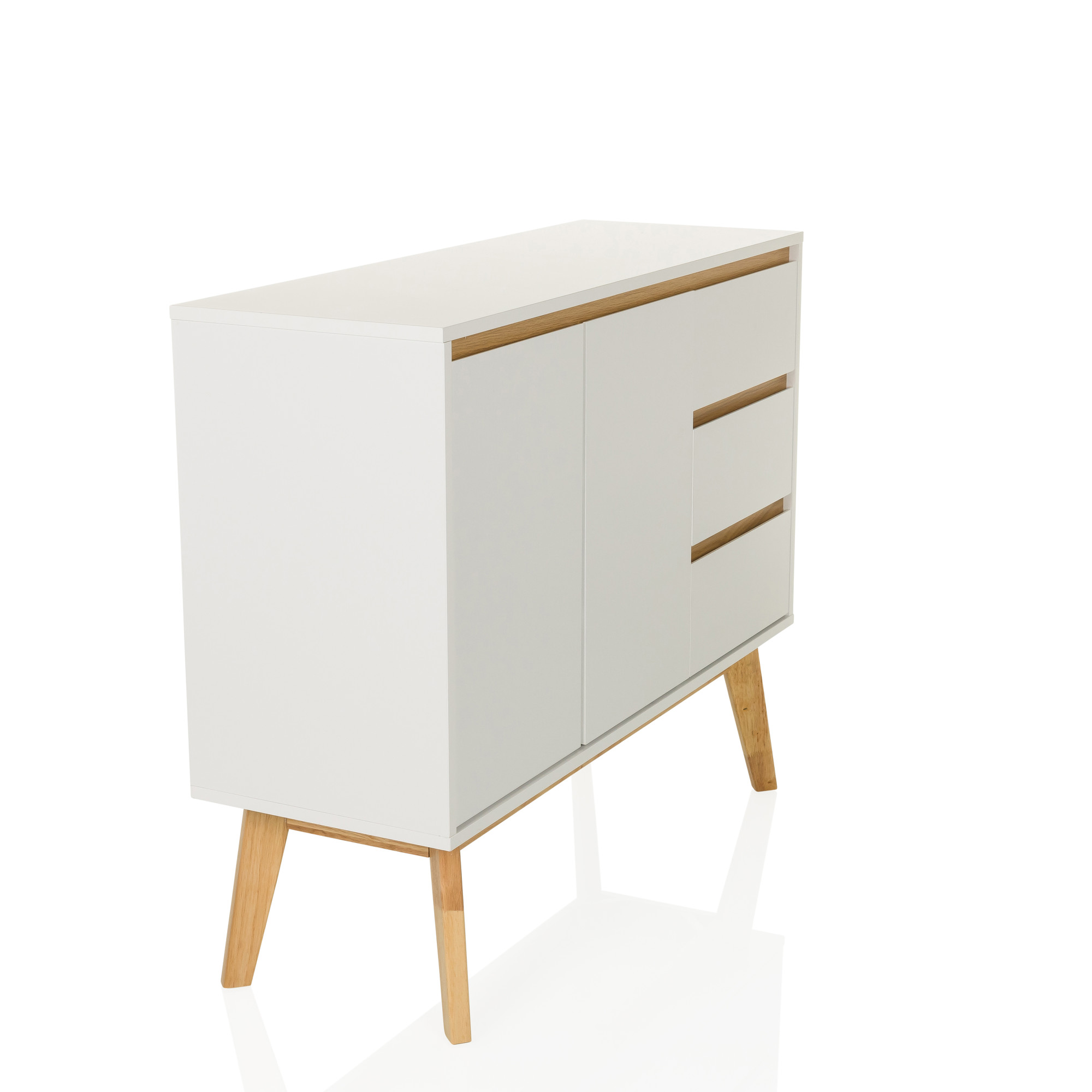 Tarolo I Chest of drawers with 3 drawers White