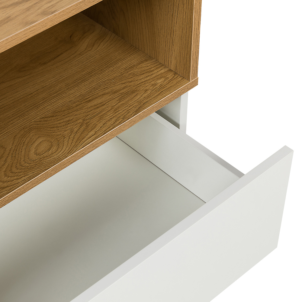 Melmo S Sideboard with 5 drawers Oak White