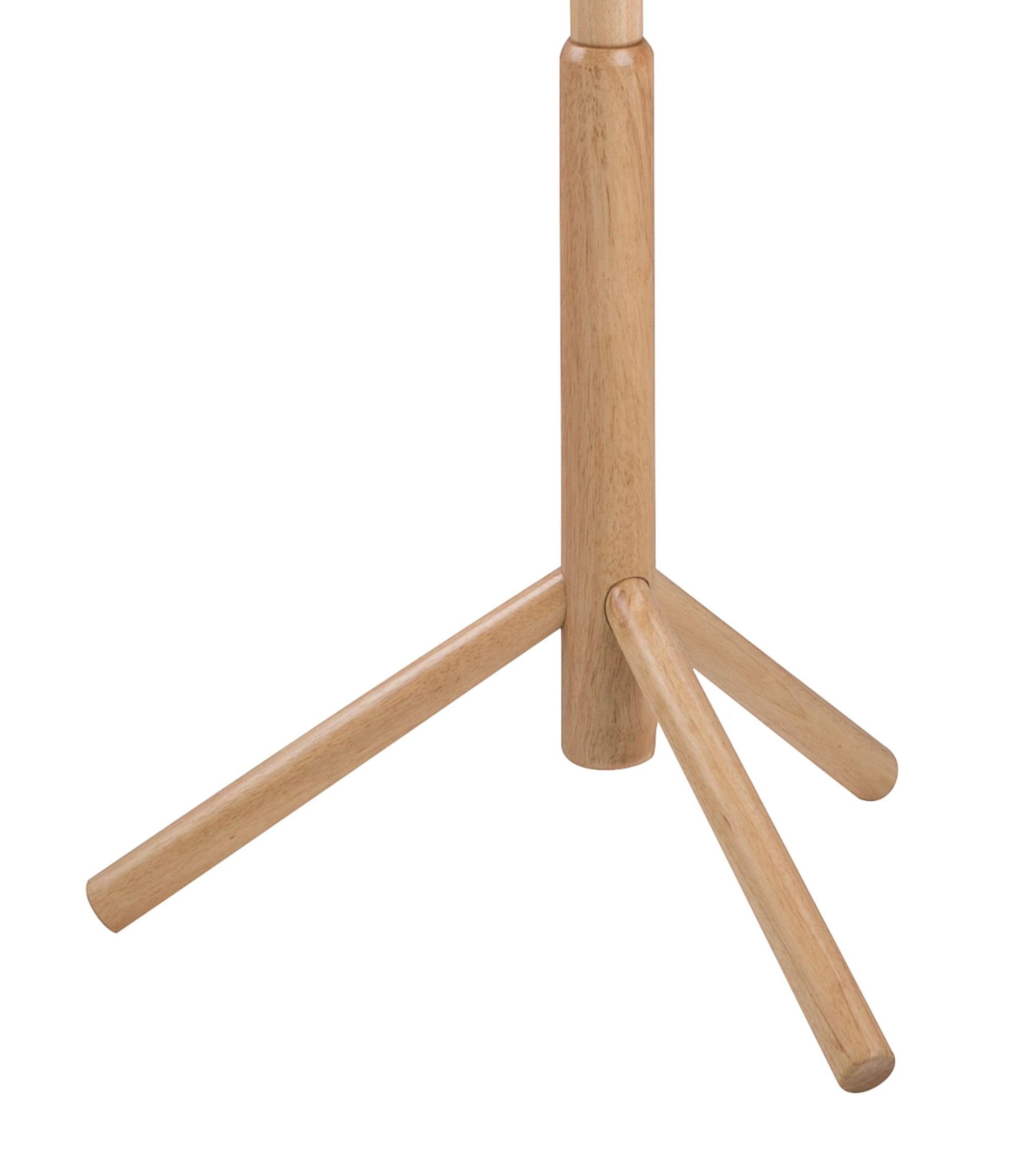 Coat rack Vind Rubber tree solid Rubber tree