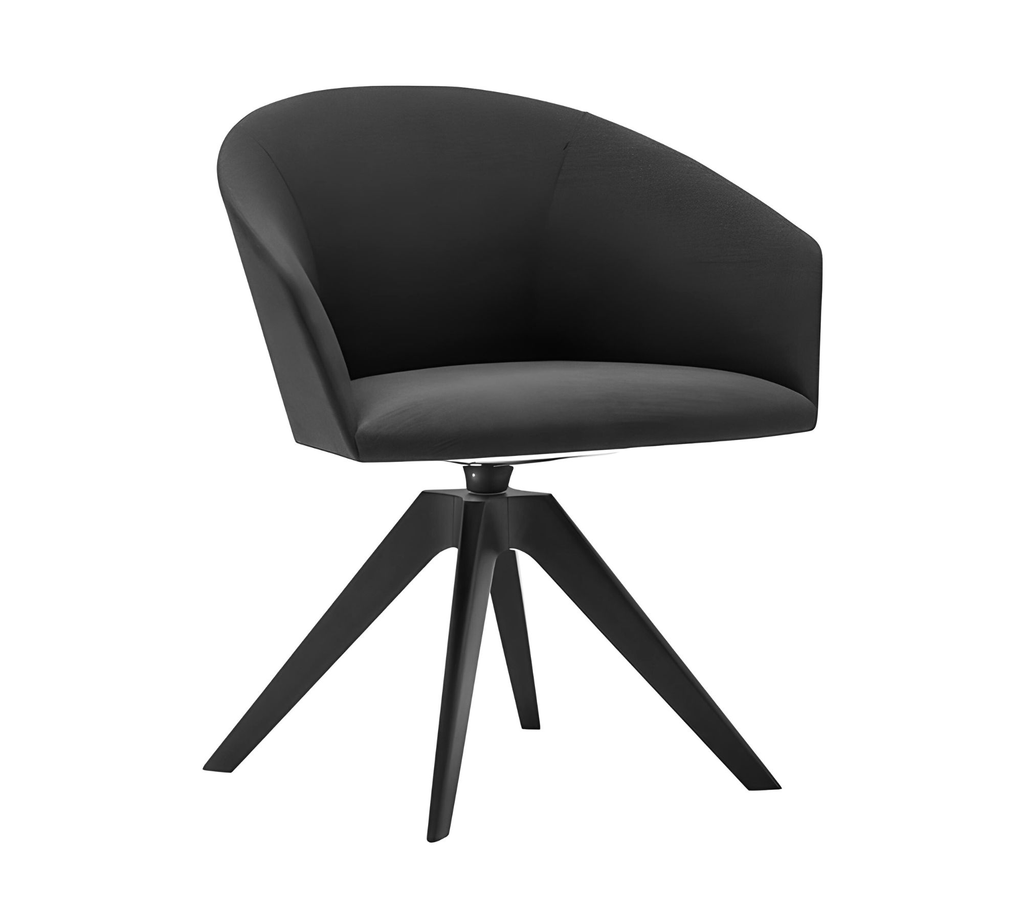 Brandy BU3017 Armchair Beech wood Leather Black