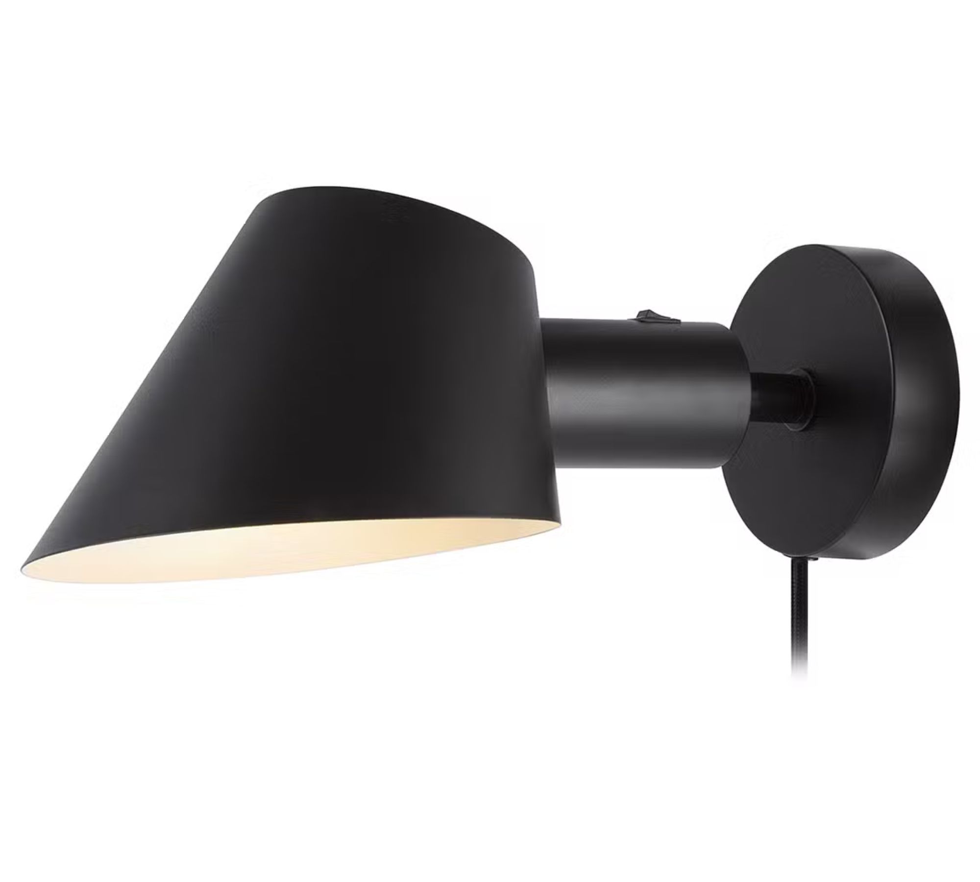 Wall lamp aluminum black