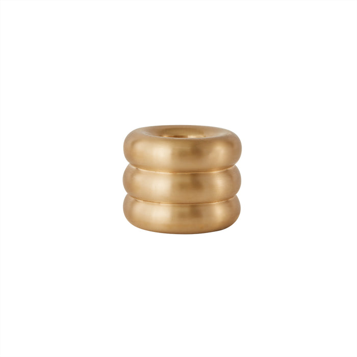 Savi Candle holder Brass Gold