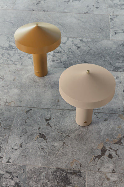 Hatto Table Lamp Metal Beige