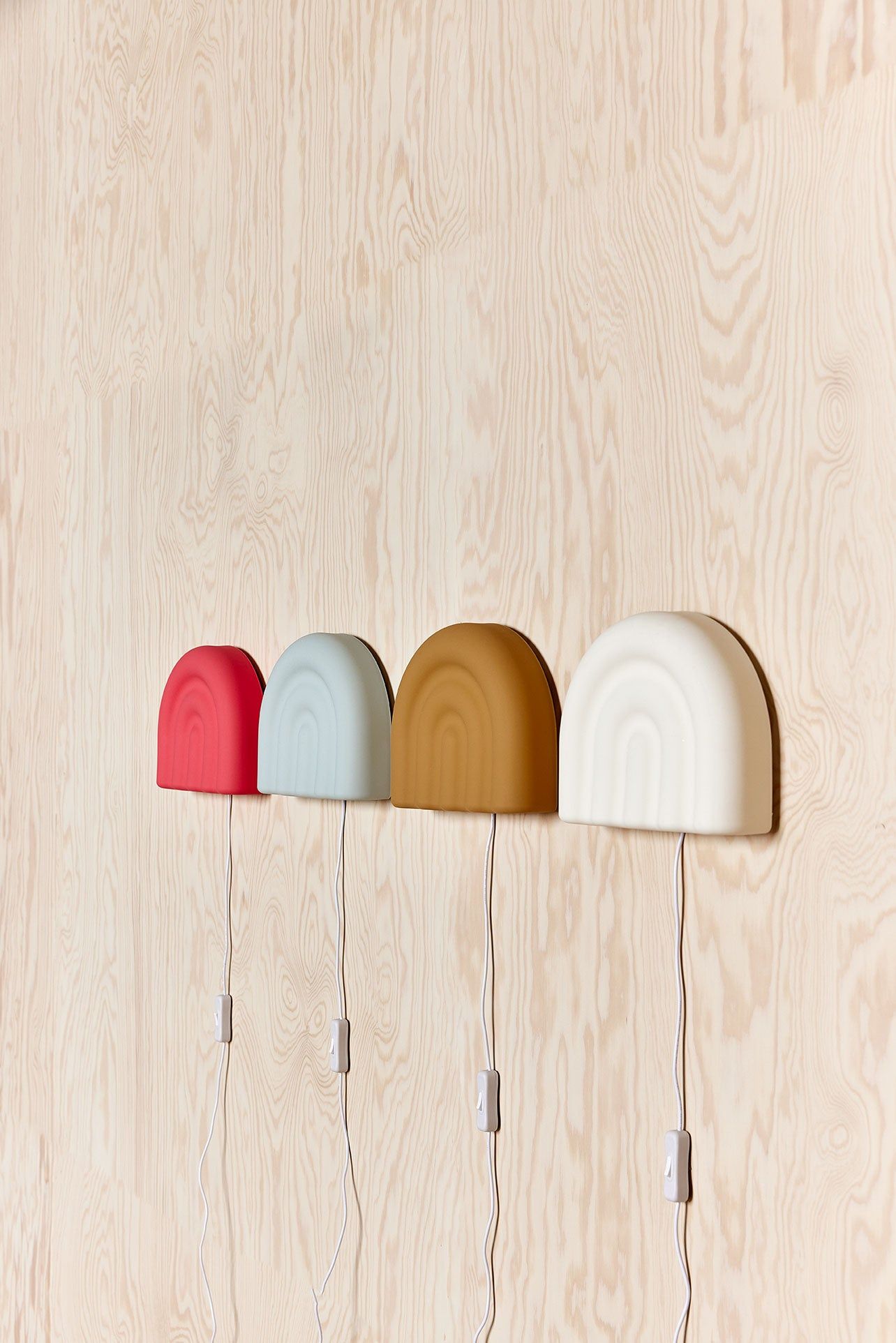 Rainbow Wall Lamp Silicone Pink