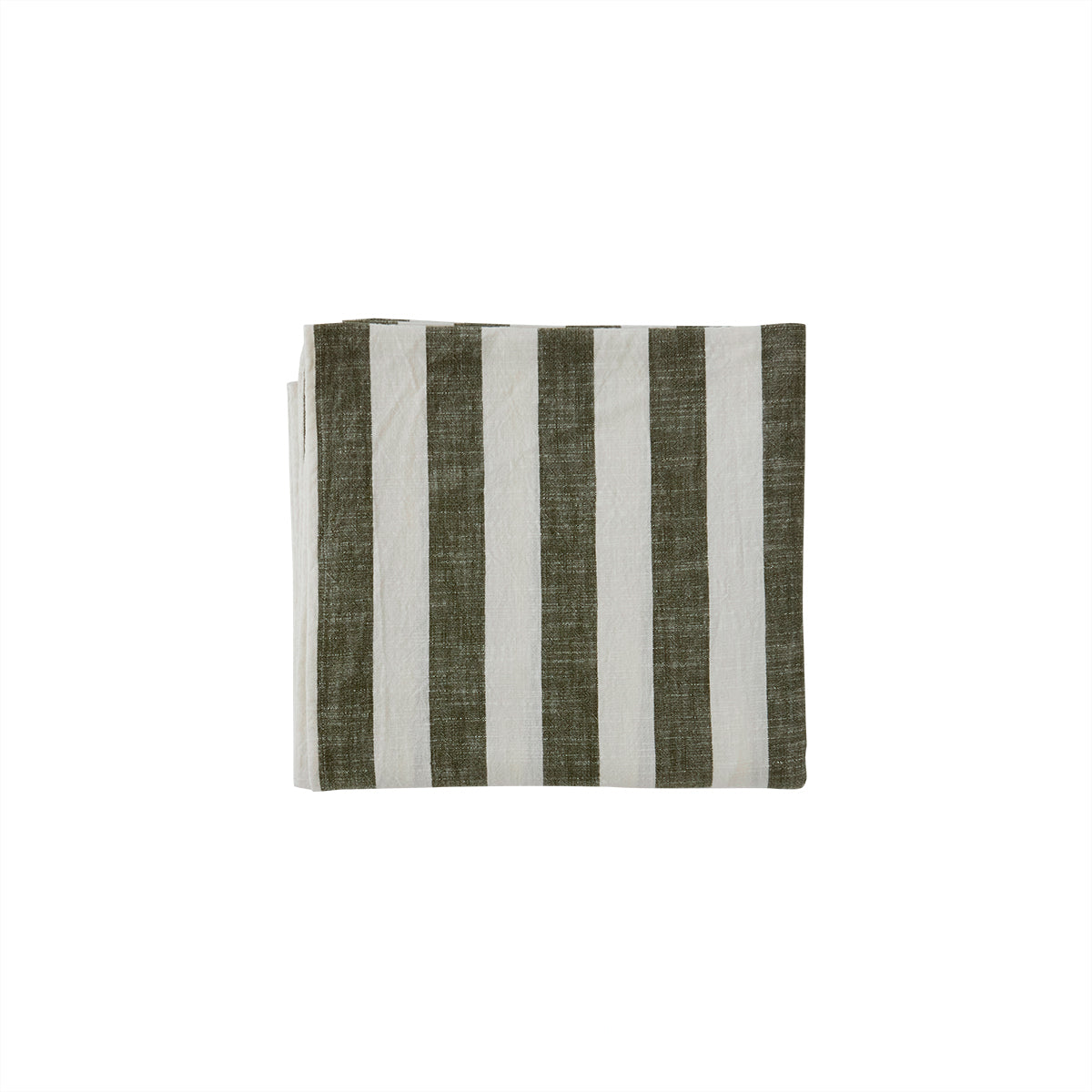 Tischdecke Baumwolle Olivgrün 260x140cm