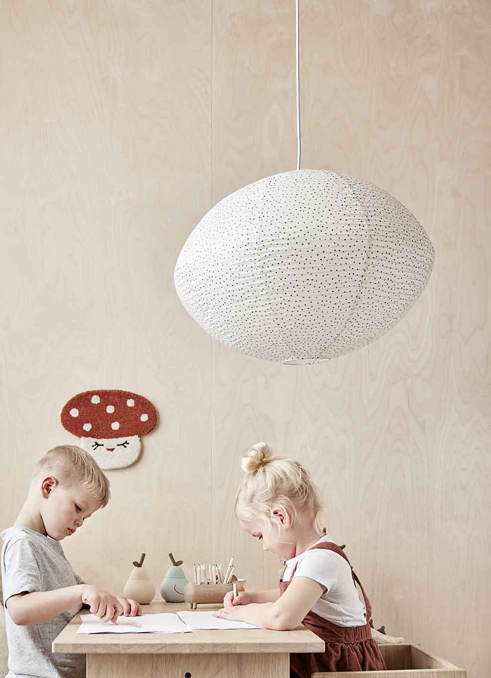 Moyo Small White Paper Umbrella