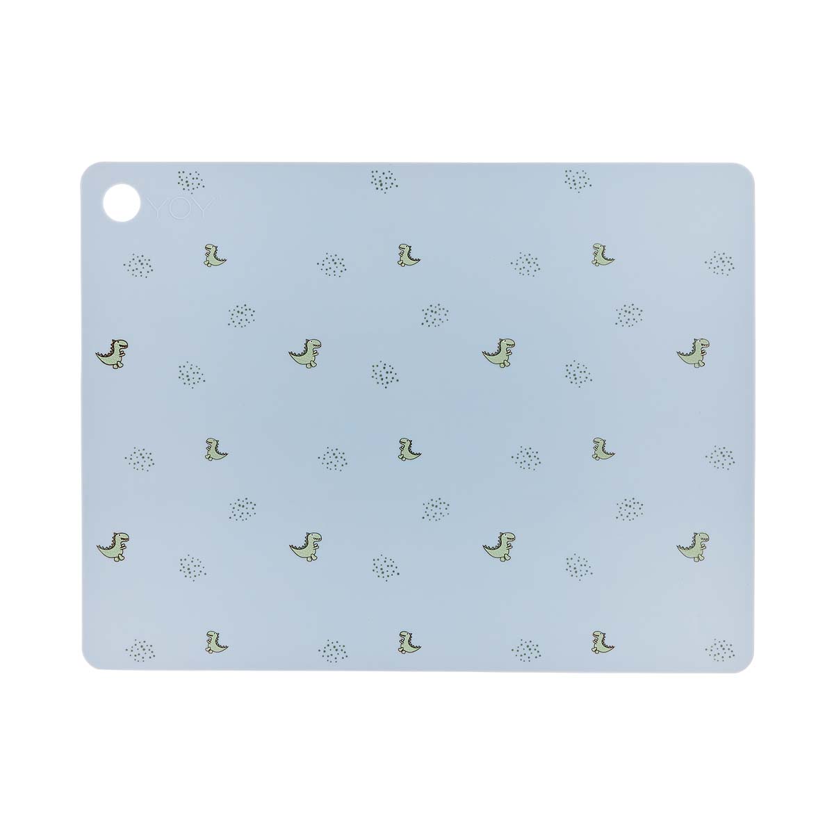 Theo Dino Placemat Blue