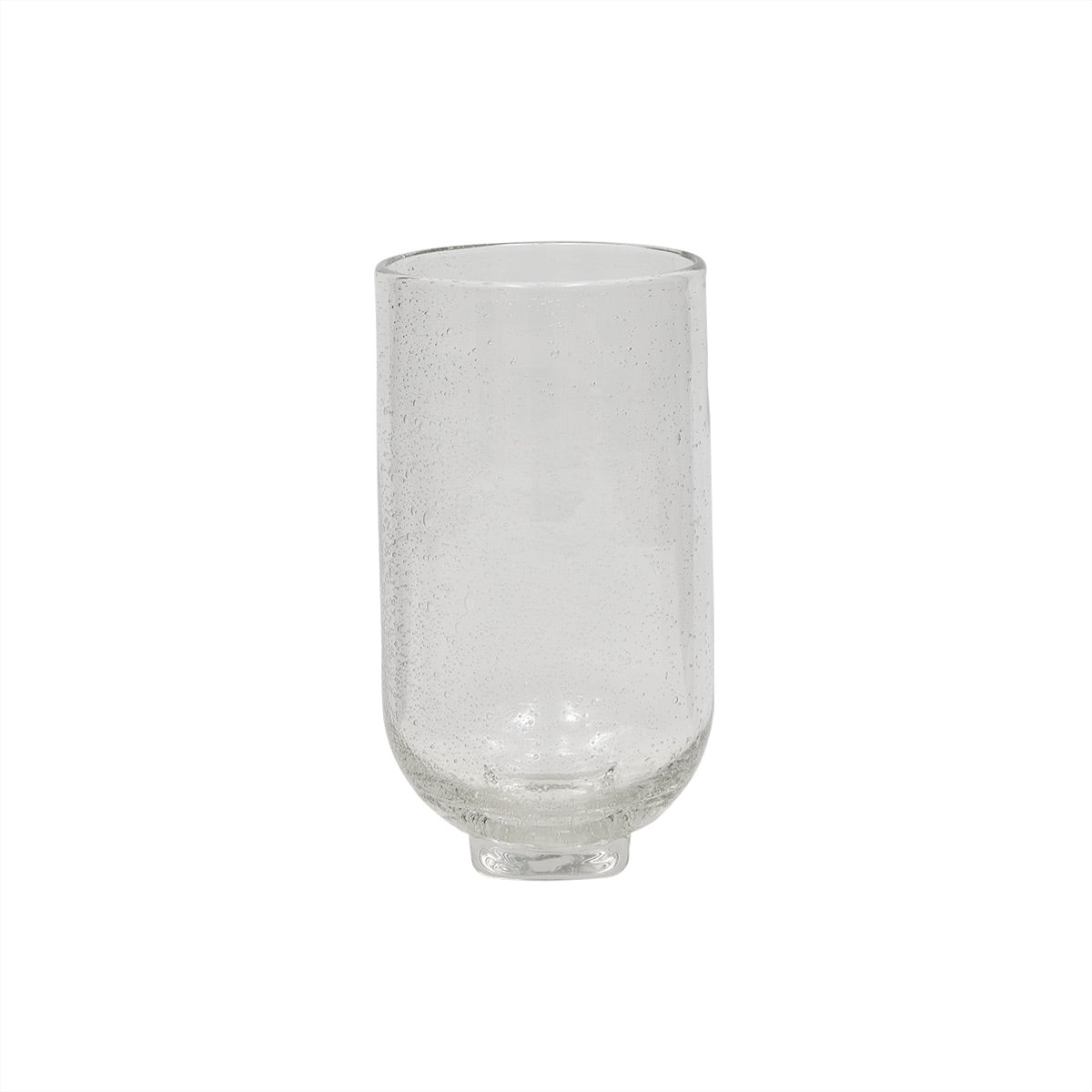 Kuki Vase Glass Transparent Small