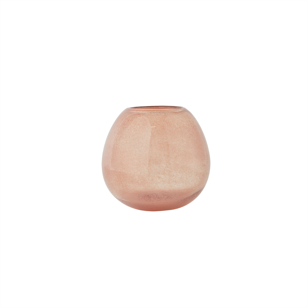 Vaso Lasi Medio Vetro Taupe