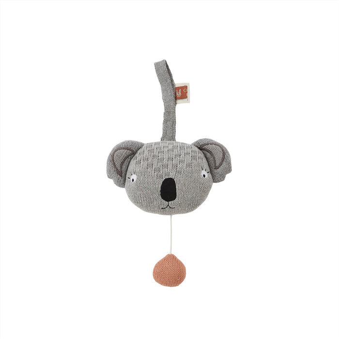 Koala Music Mobile Cotton Grey