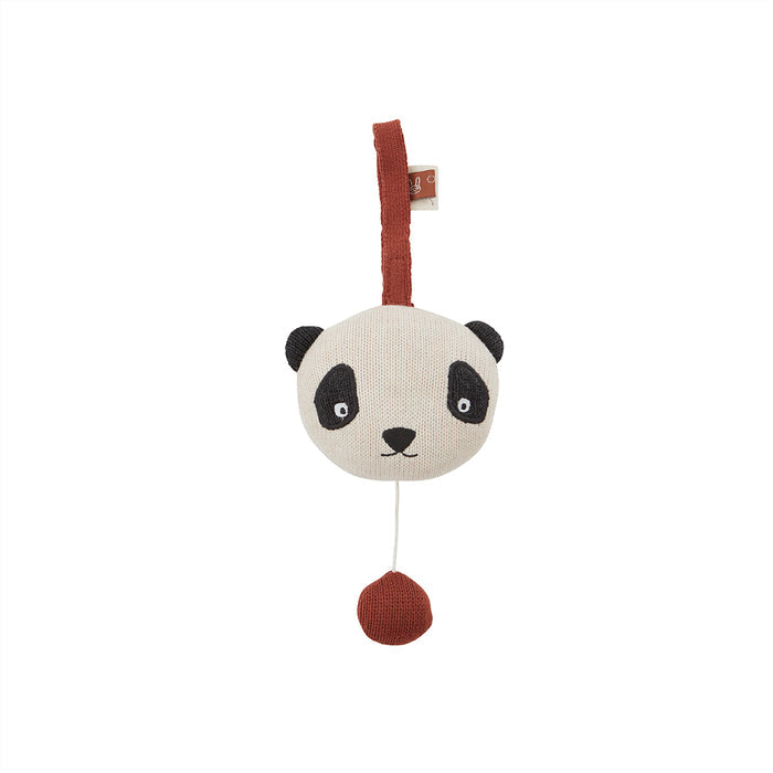 Ciondolo Panda Cotone Bianco