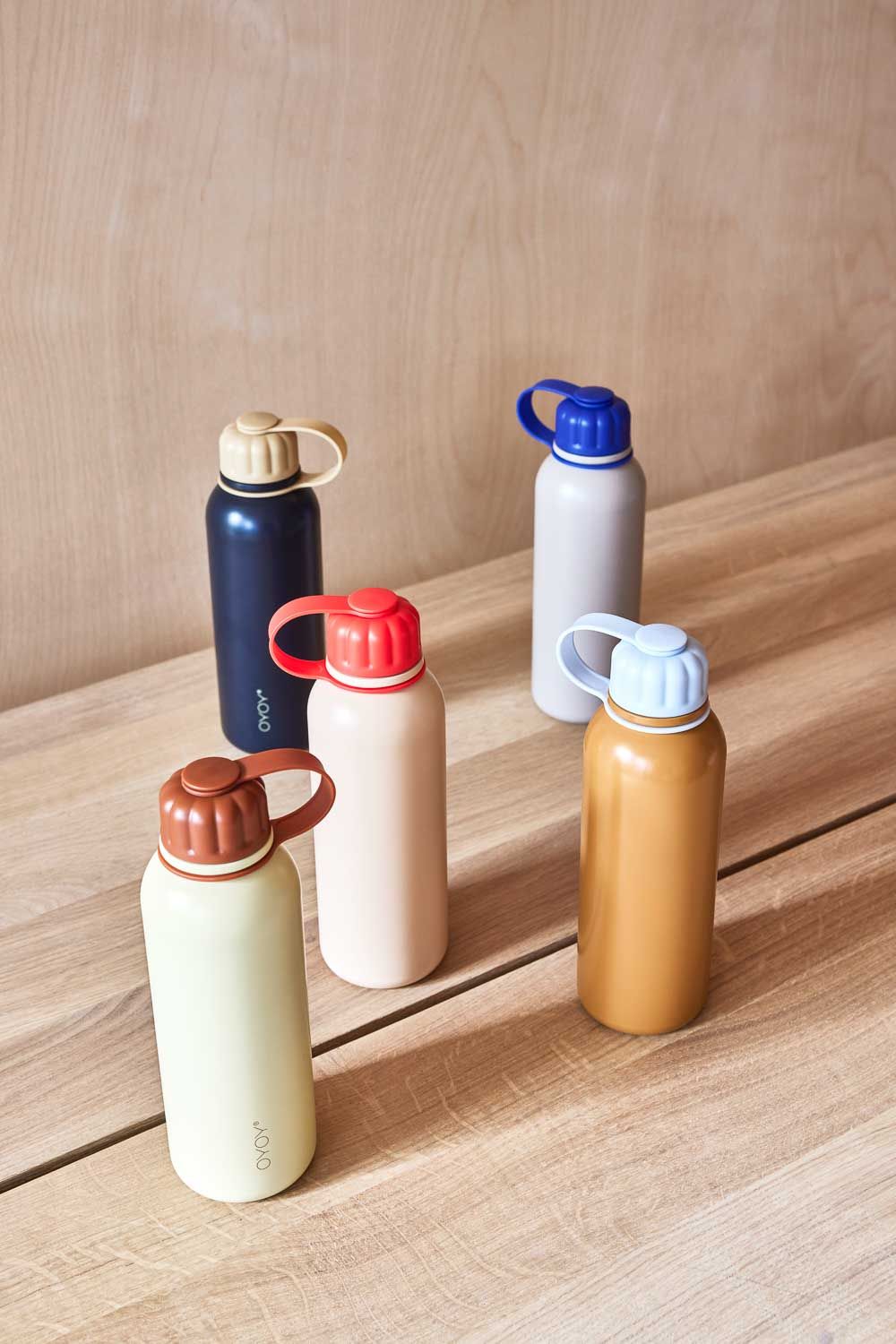 Pullo Bottle Stainless Steel Brown