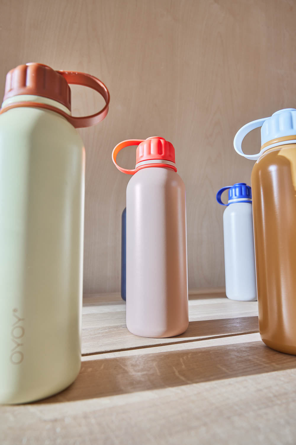 Pullo Bottle Stainless Steel Brown