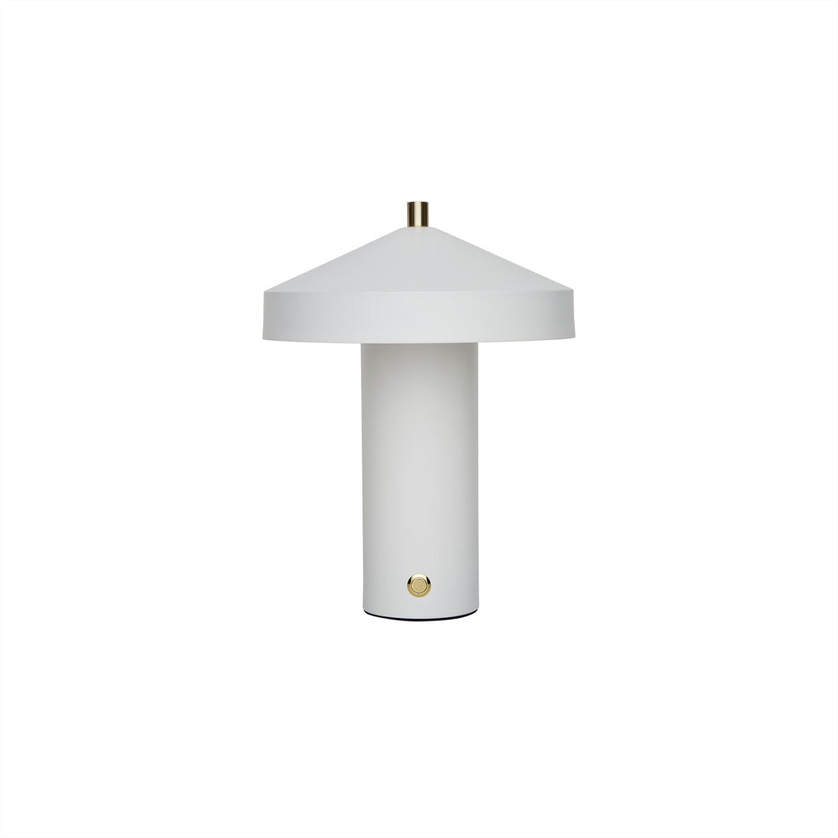 Hatto LED Table Lamp Steel White