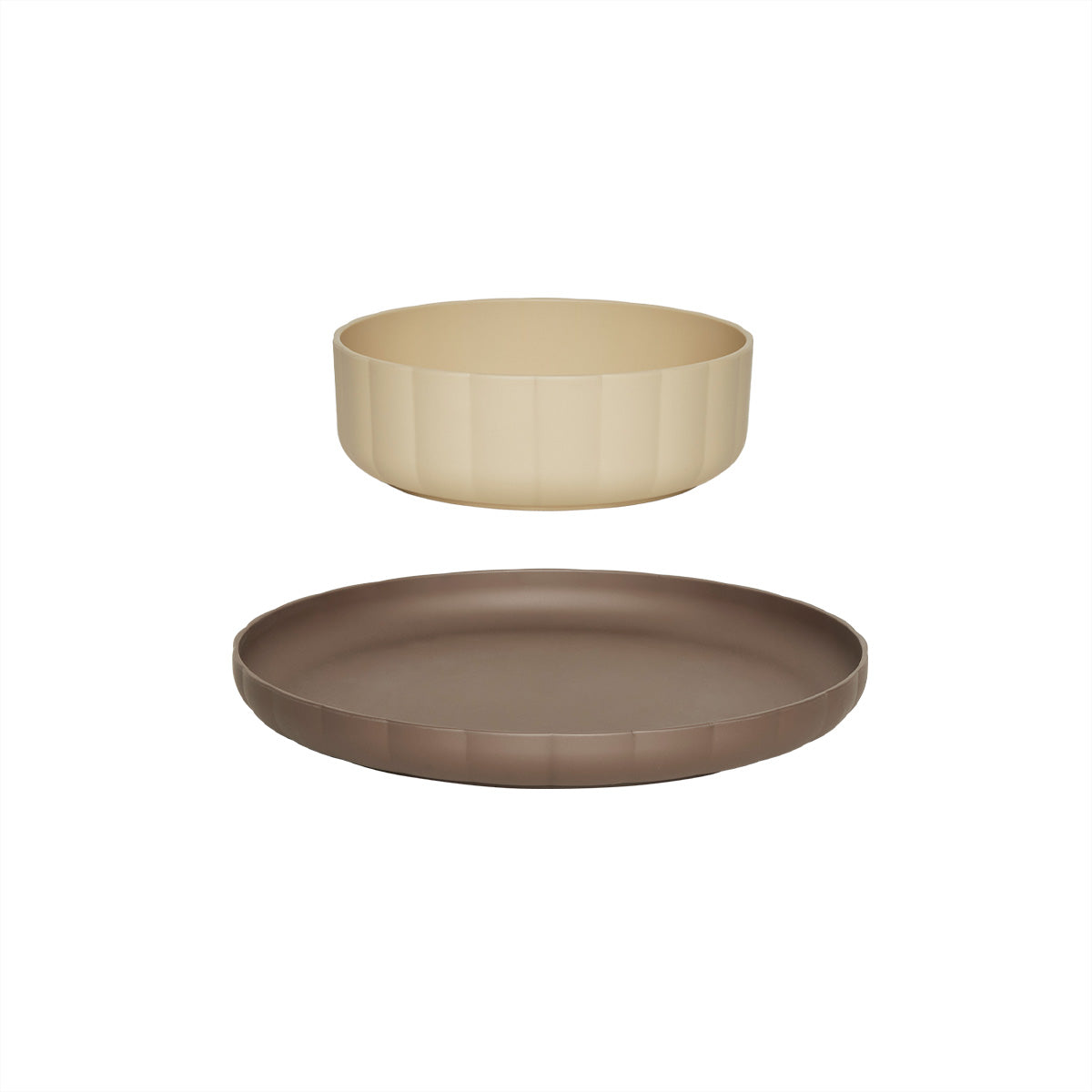 Pullo Plate & Bowl Plastic Multicolored