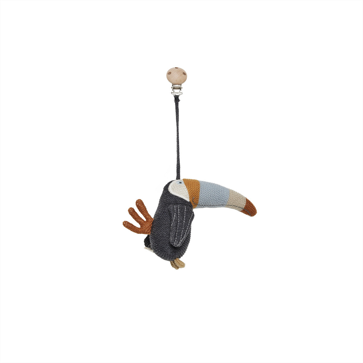 Toucan Stroller Clip Cotton Multicolored