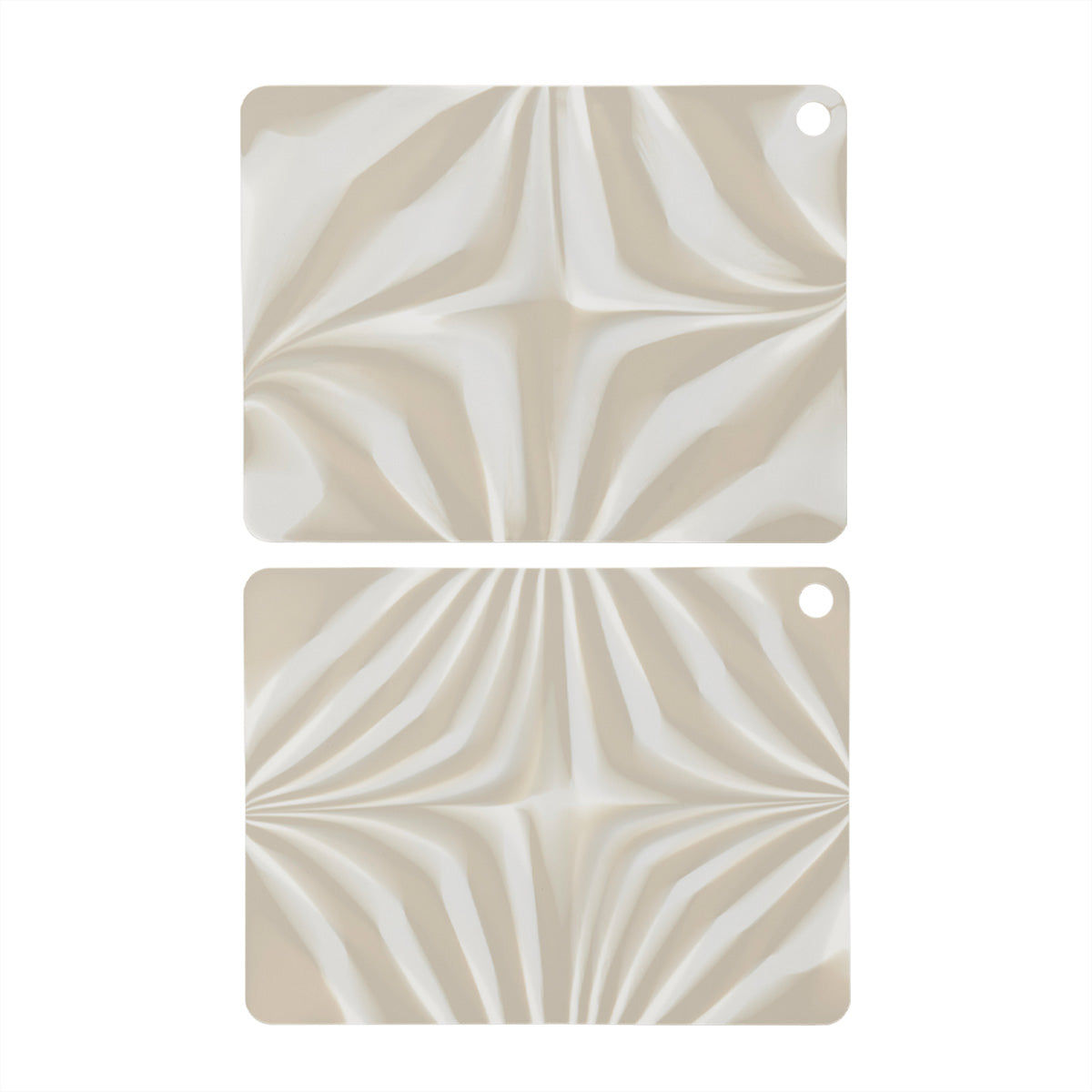 2-piece set Placemat Zebra Multicolored