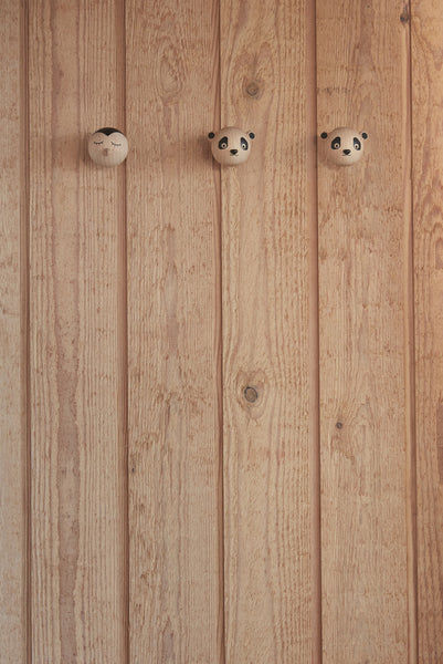 Mini Koala Hook Wood Natural