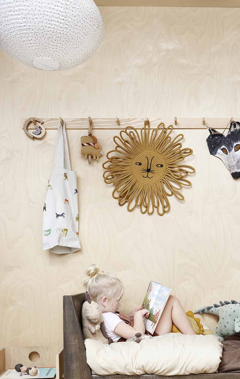Coco Dog Pendant Cotton Beige