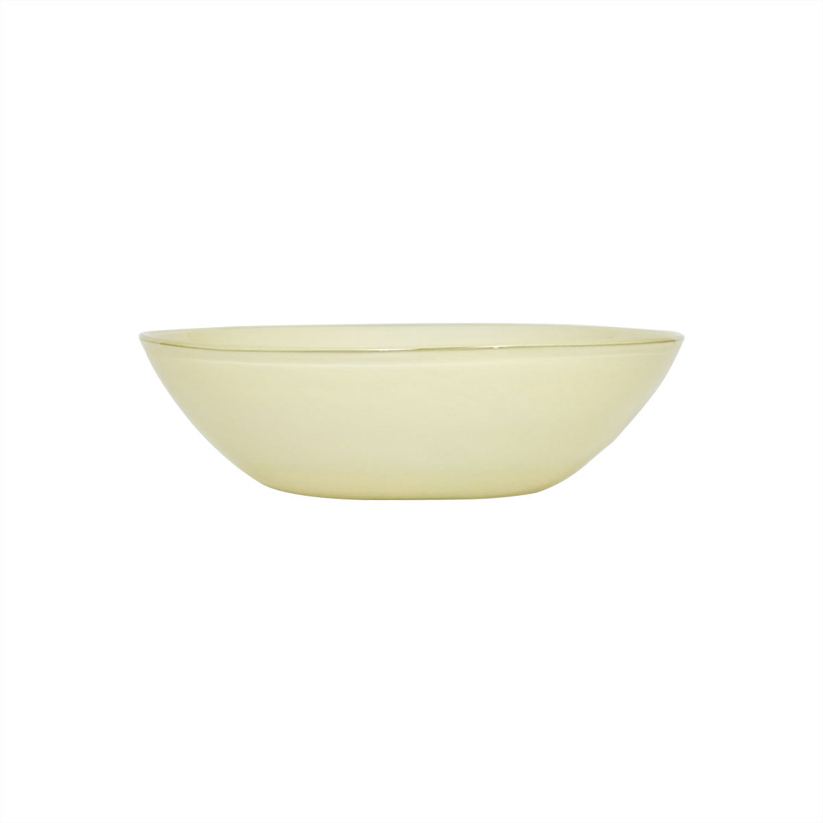 Kojo Bowl Large Glass Cream
