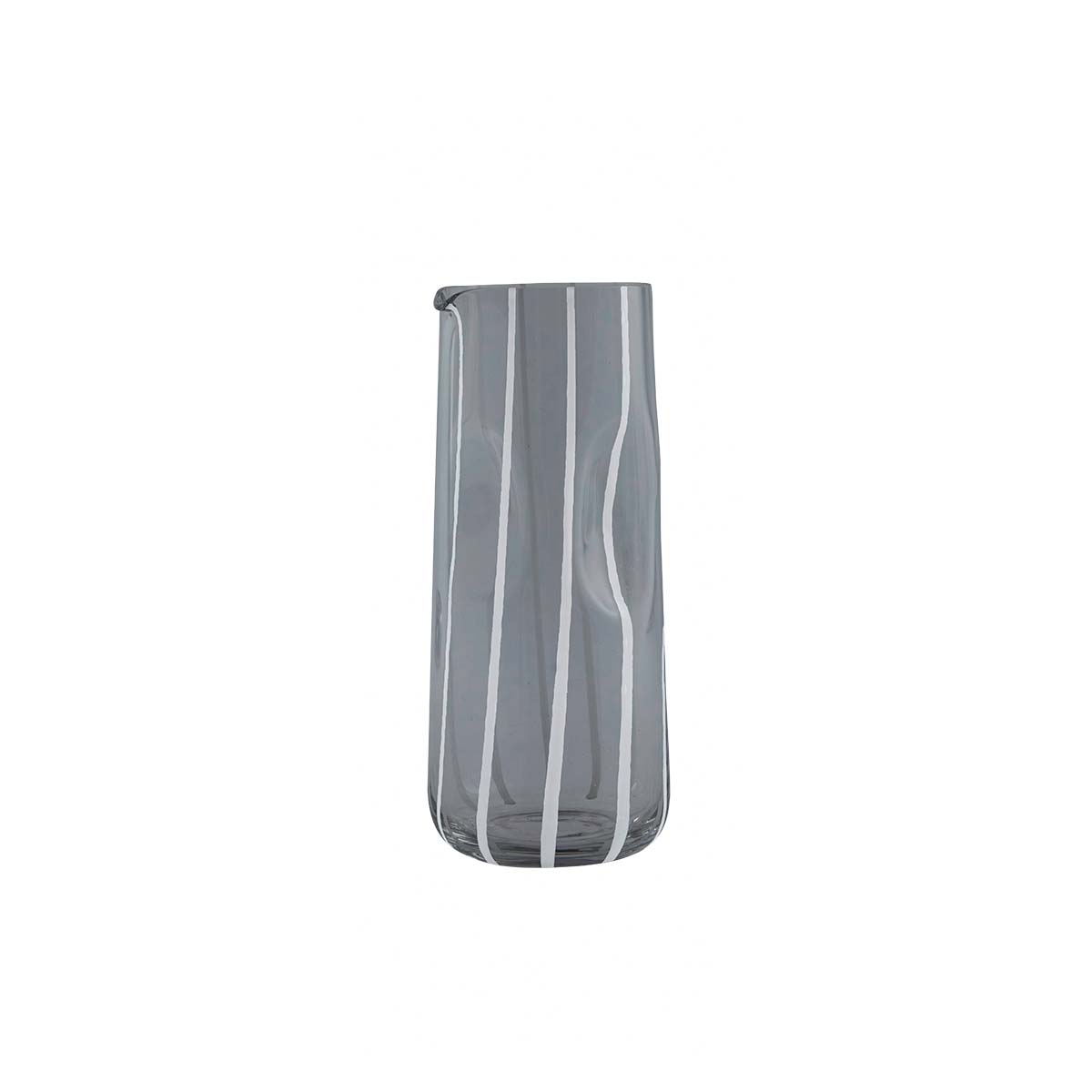 Mizu Water Carafe Glass Grey