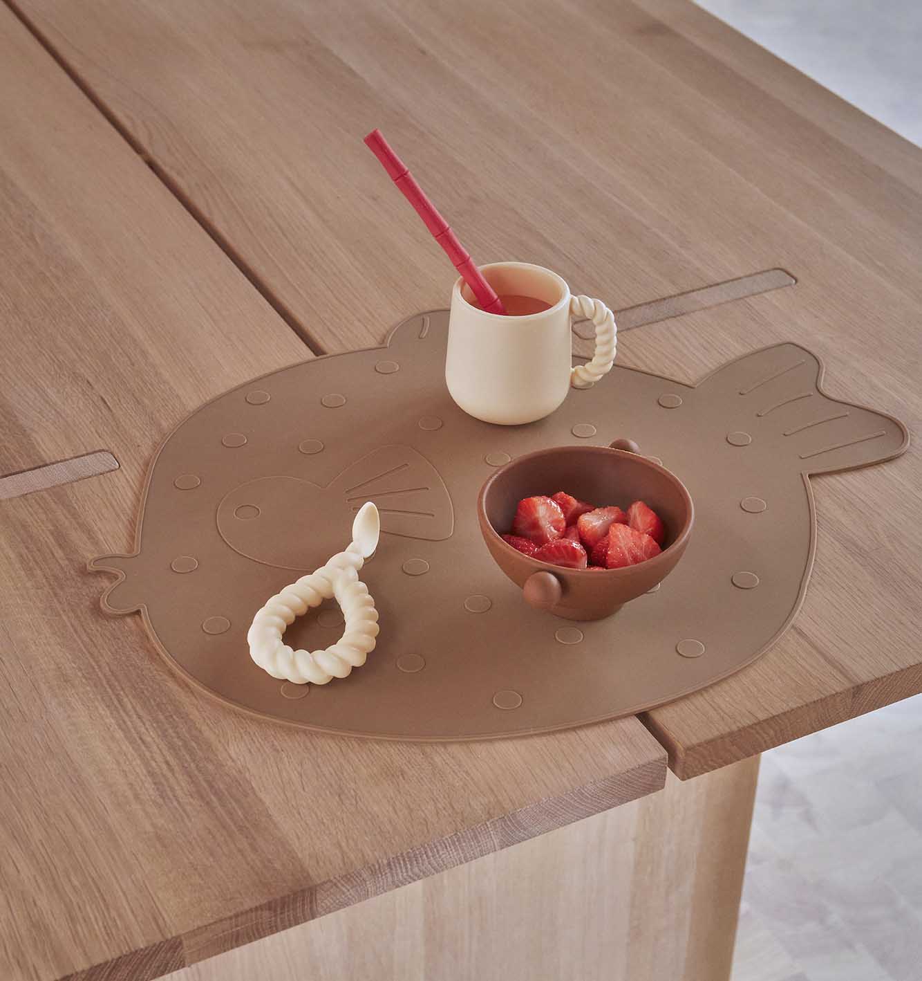 Little Finn Placemat Ice Blue