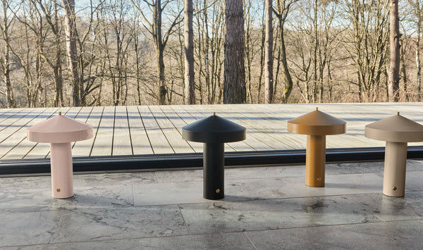 Hatto Table Lamp Metal Pink