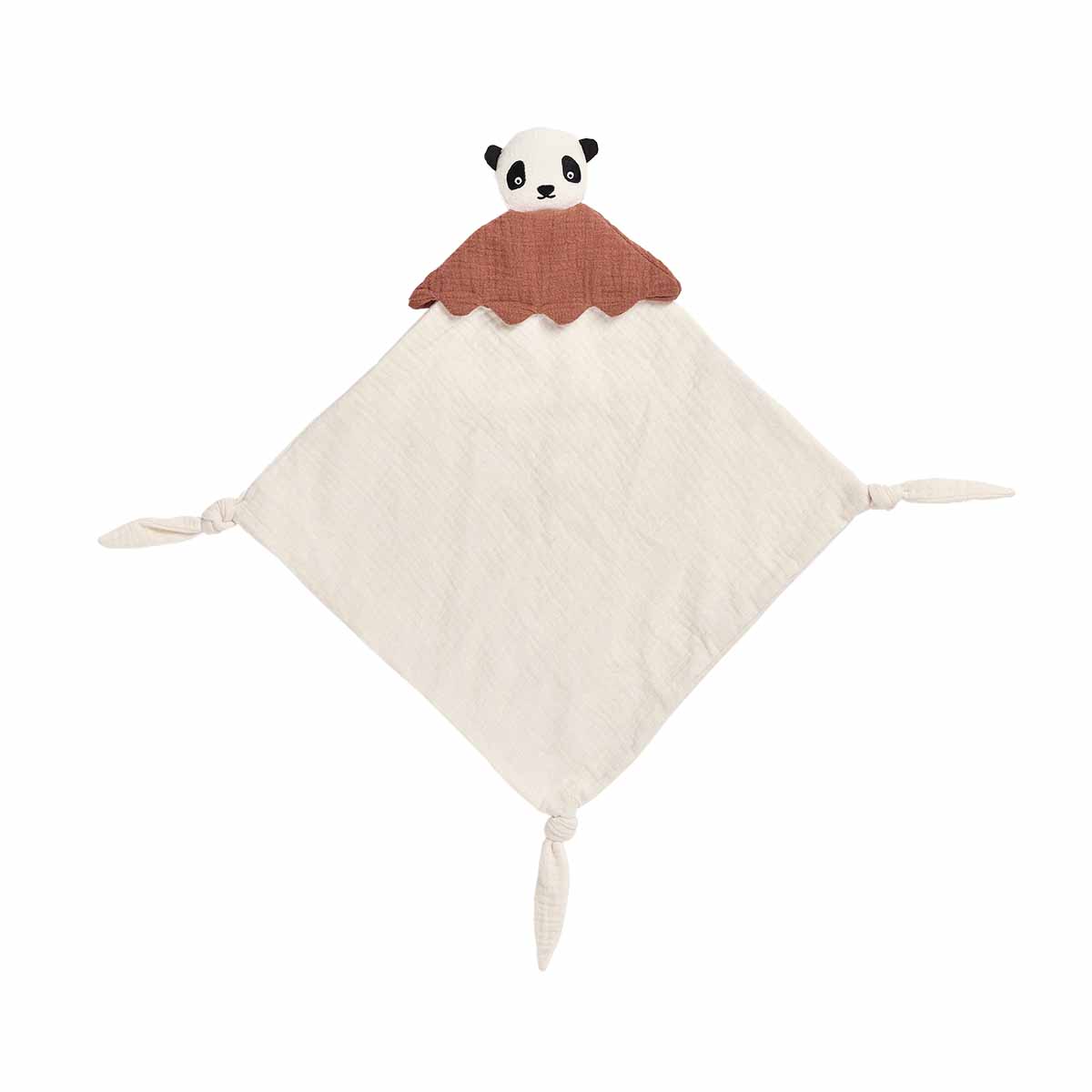 Lun Lun Cuddle Cloth Panda Cotton White