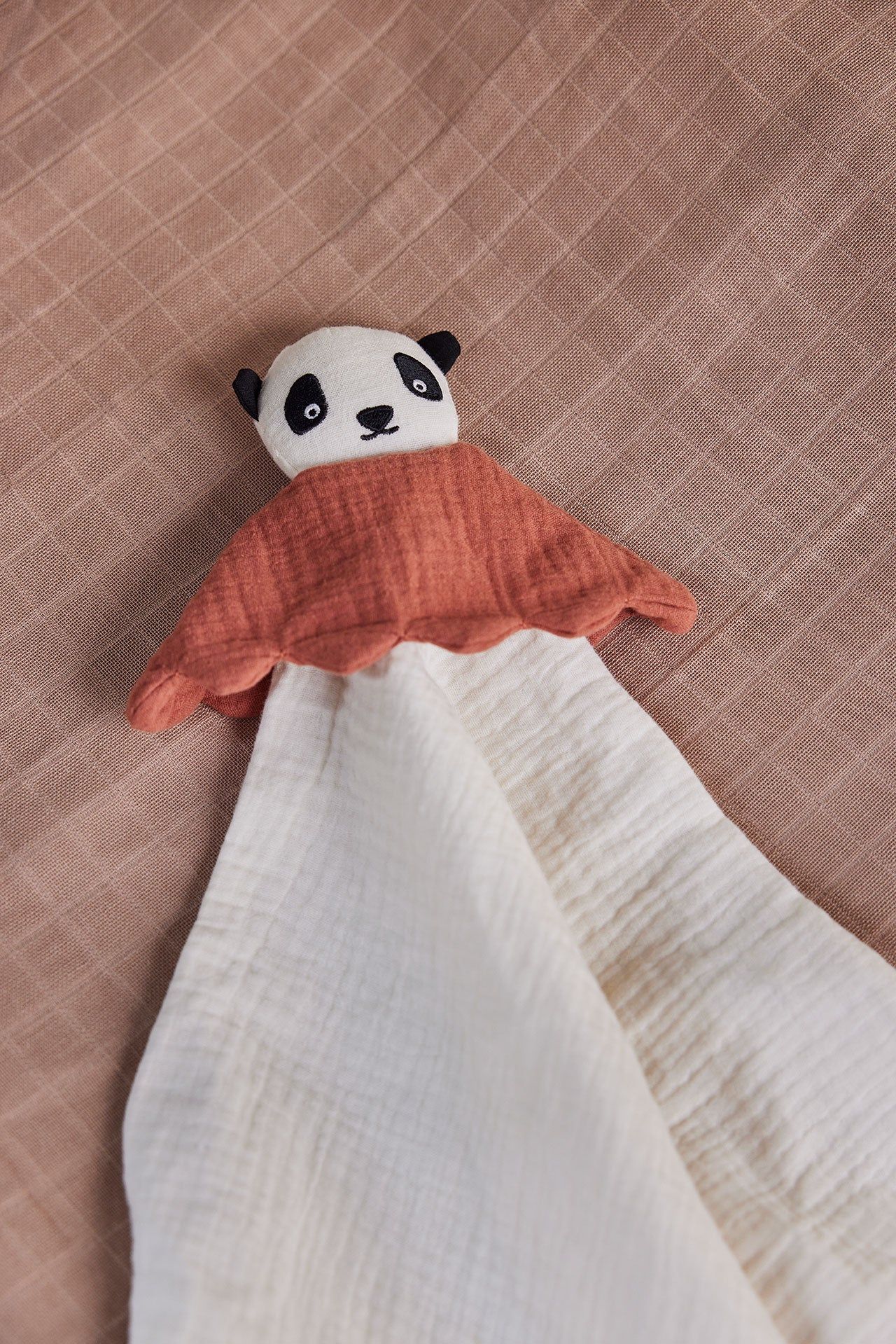 Lun Lun Cuddle Cloth Panda Cotton White