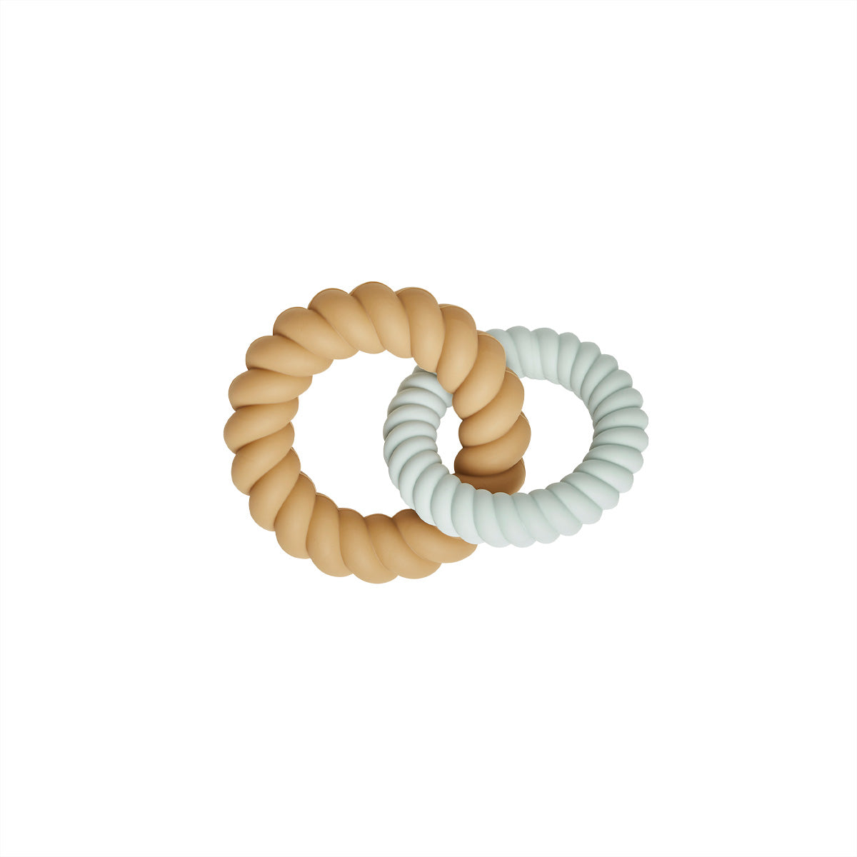 Mellow Teether Silicone Brown