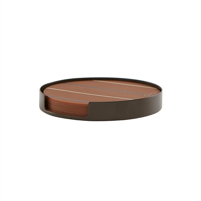 Oka Coaster Brown