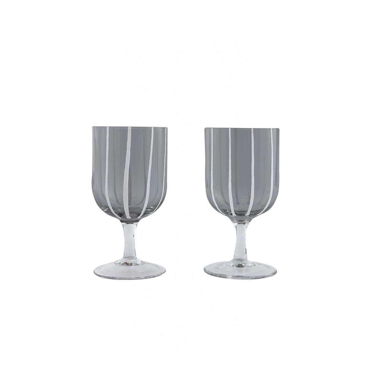 2x Mizu Weinglas Grau