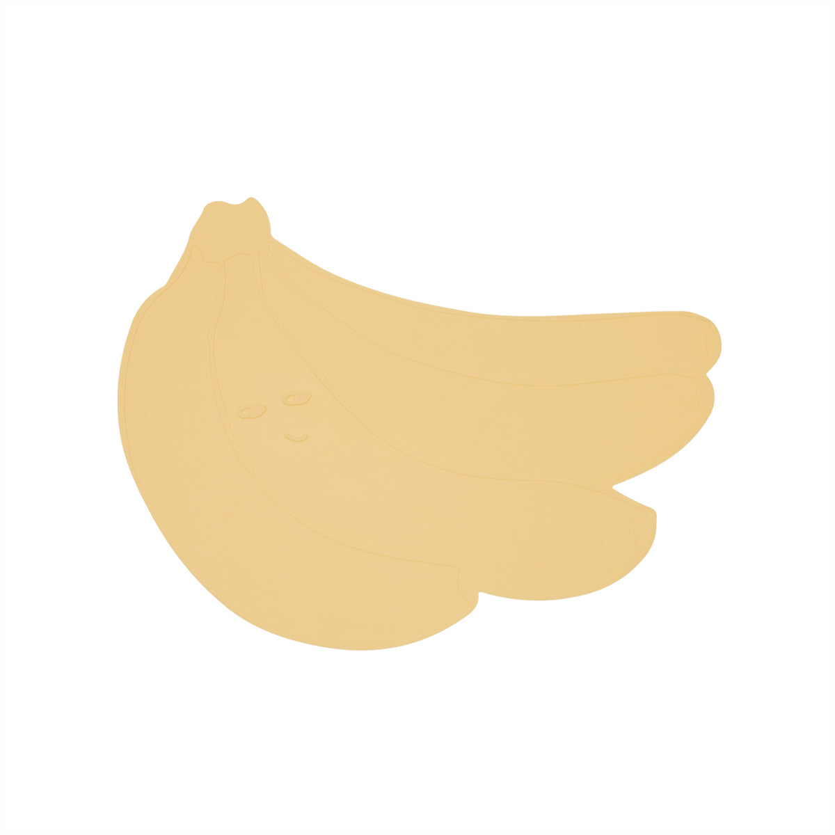 Yummy Banana Placemat Silicone Yellow