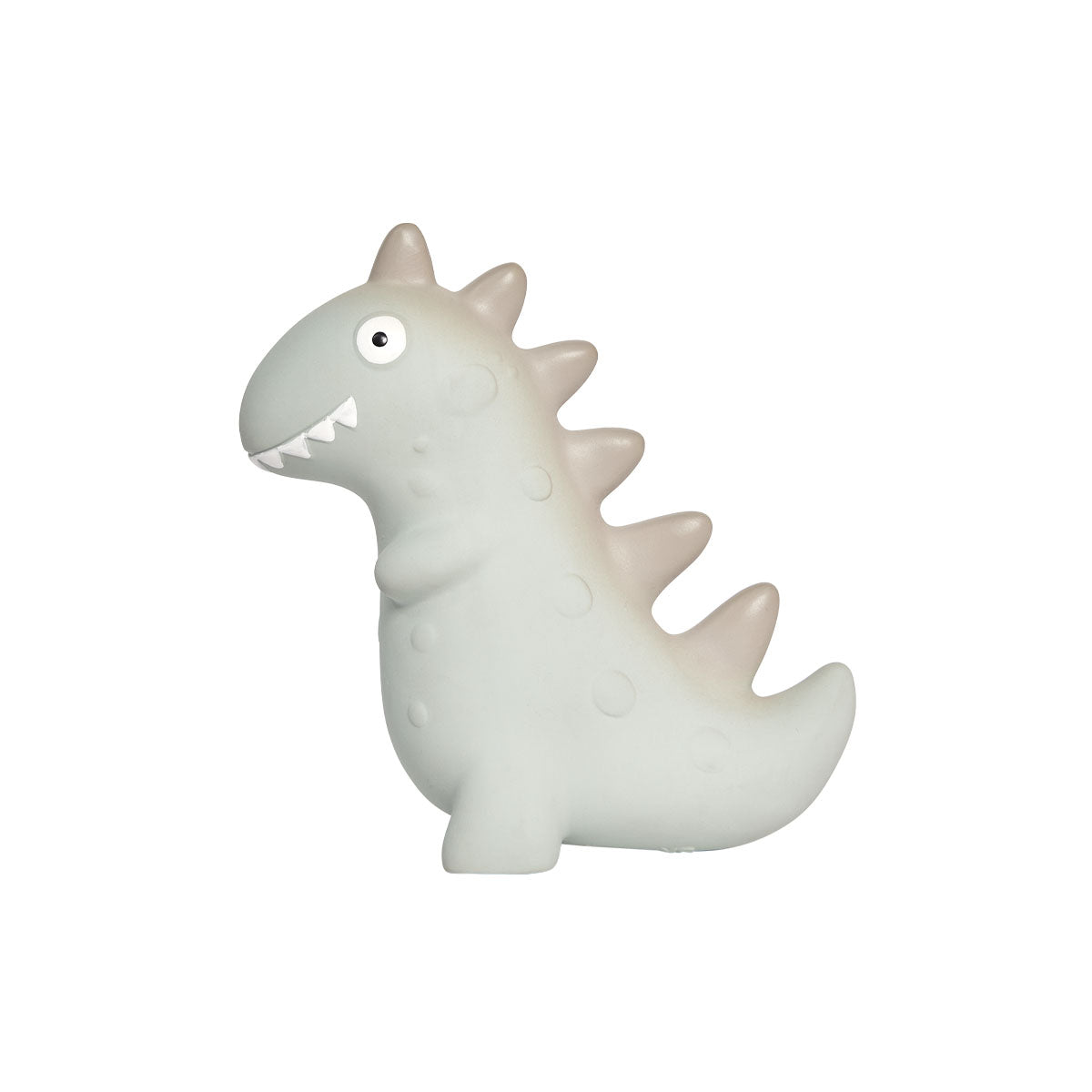 Dino Teether Rubber Grey