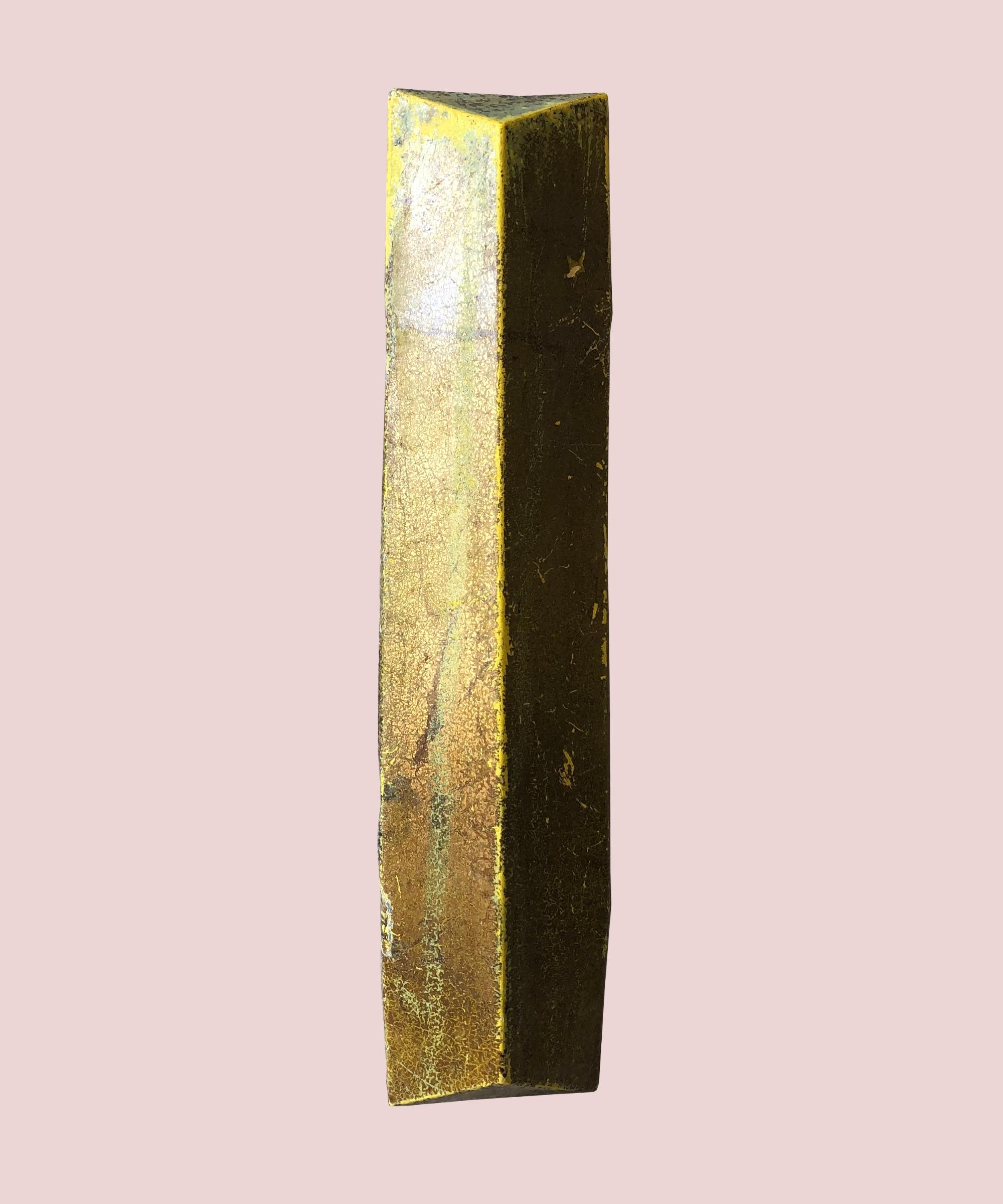 Vintage Metal Letter Gold-look "I"