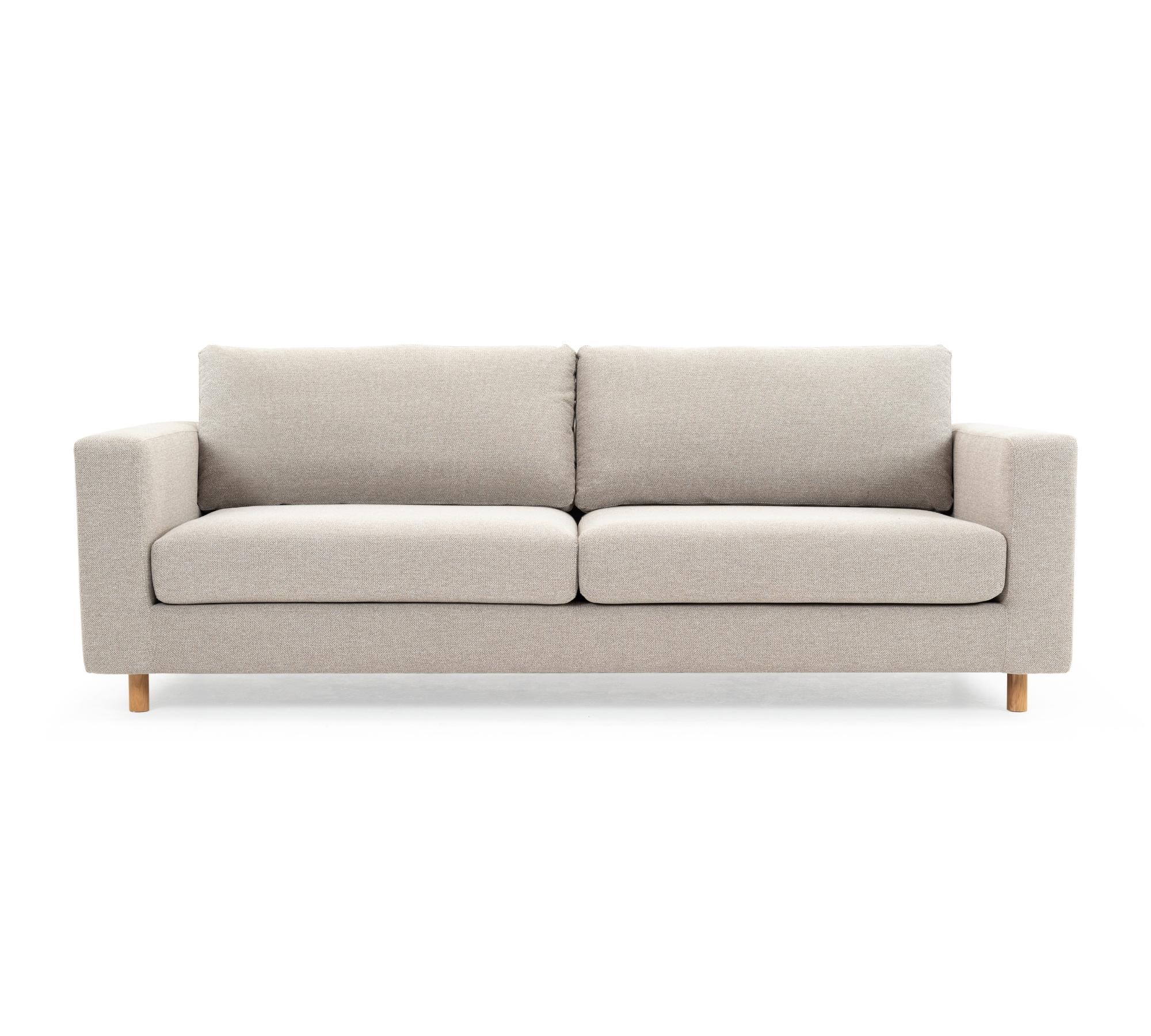Douglas Sofa 3-seater Agnes Brown