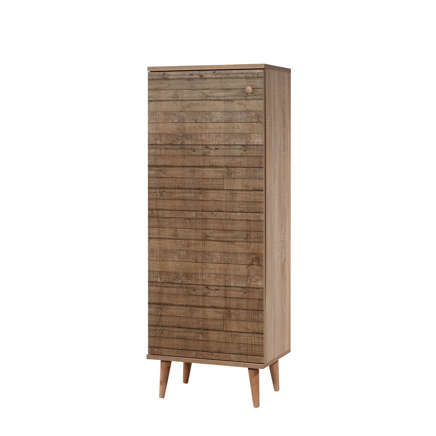 Filinta Shoe cabinet Wood veneer Sonoma Oak brown
