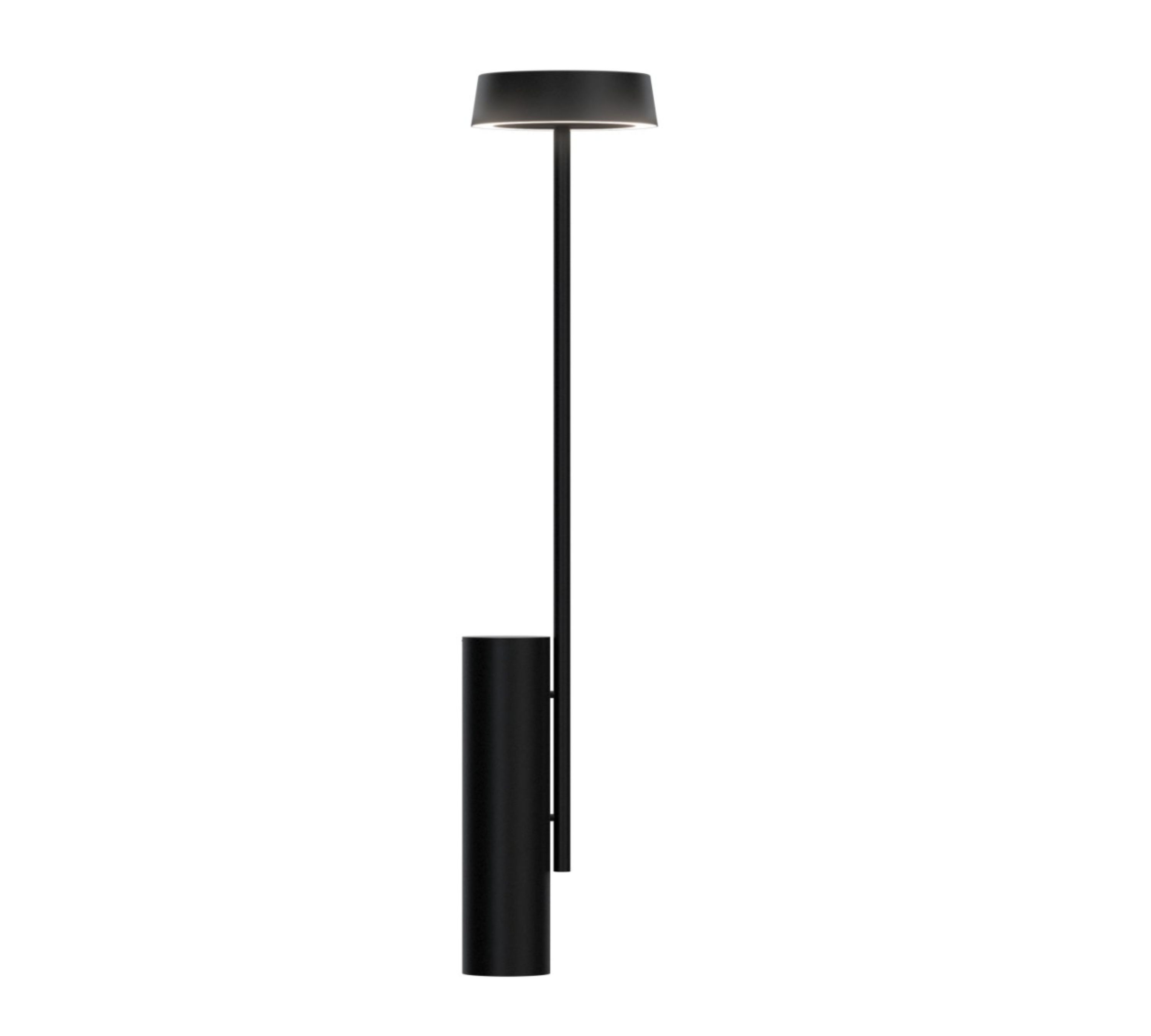 December Floor lamp Aluminum Powder-coated Black