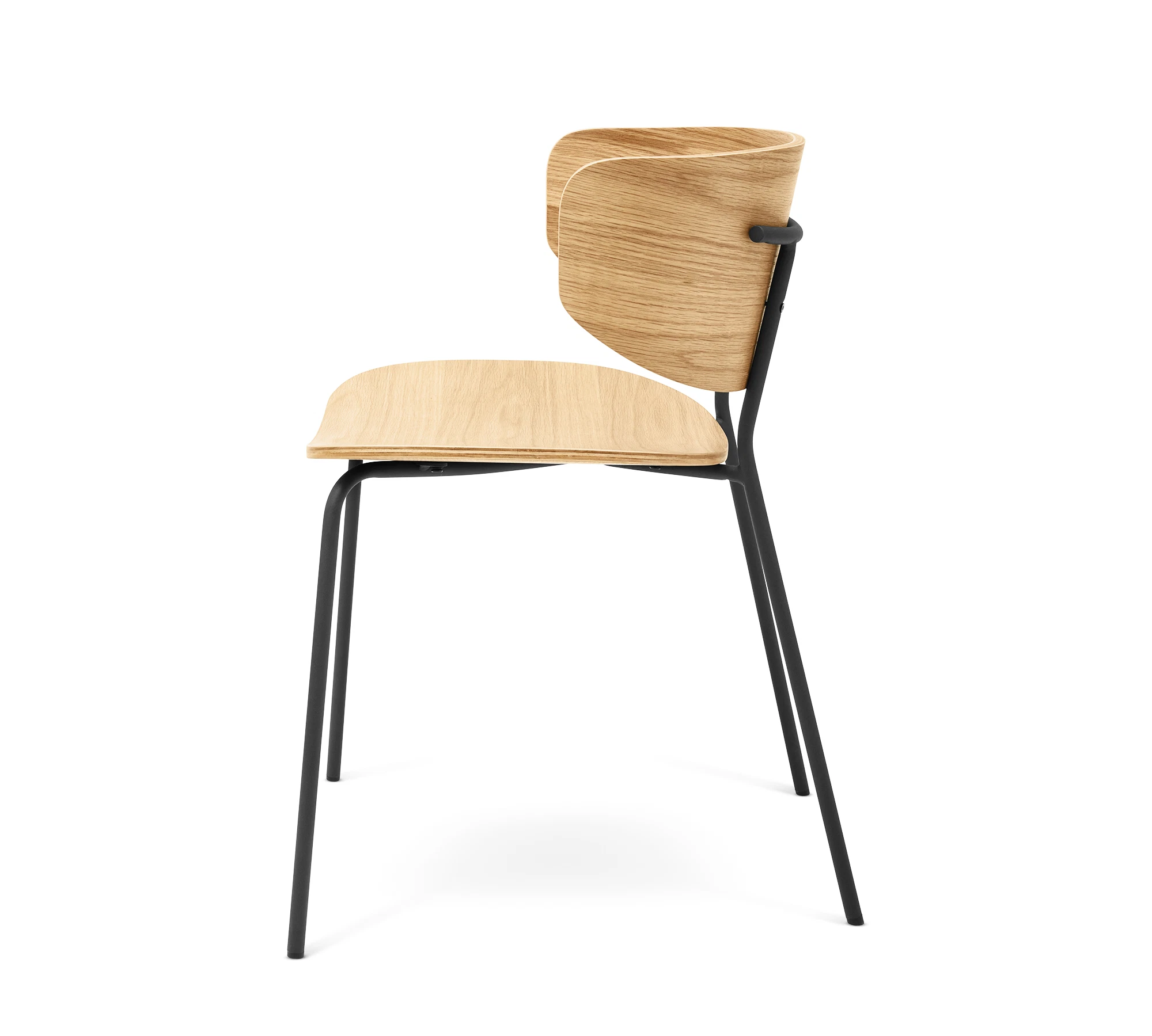 Jordan Dining Chair Black Metal