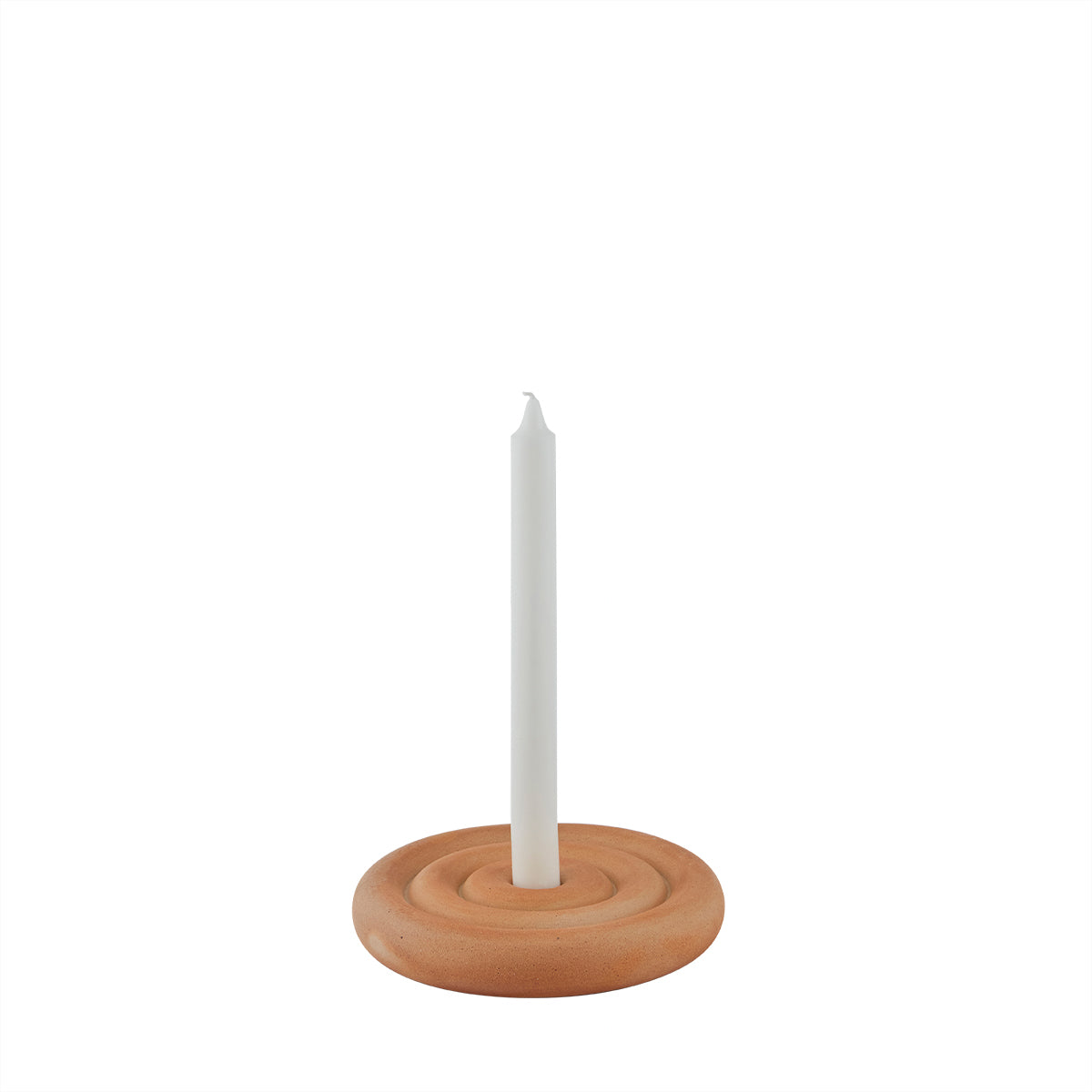 Savi Candlestick Marble Beige