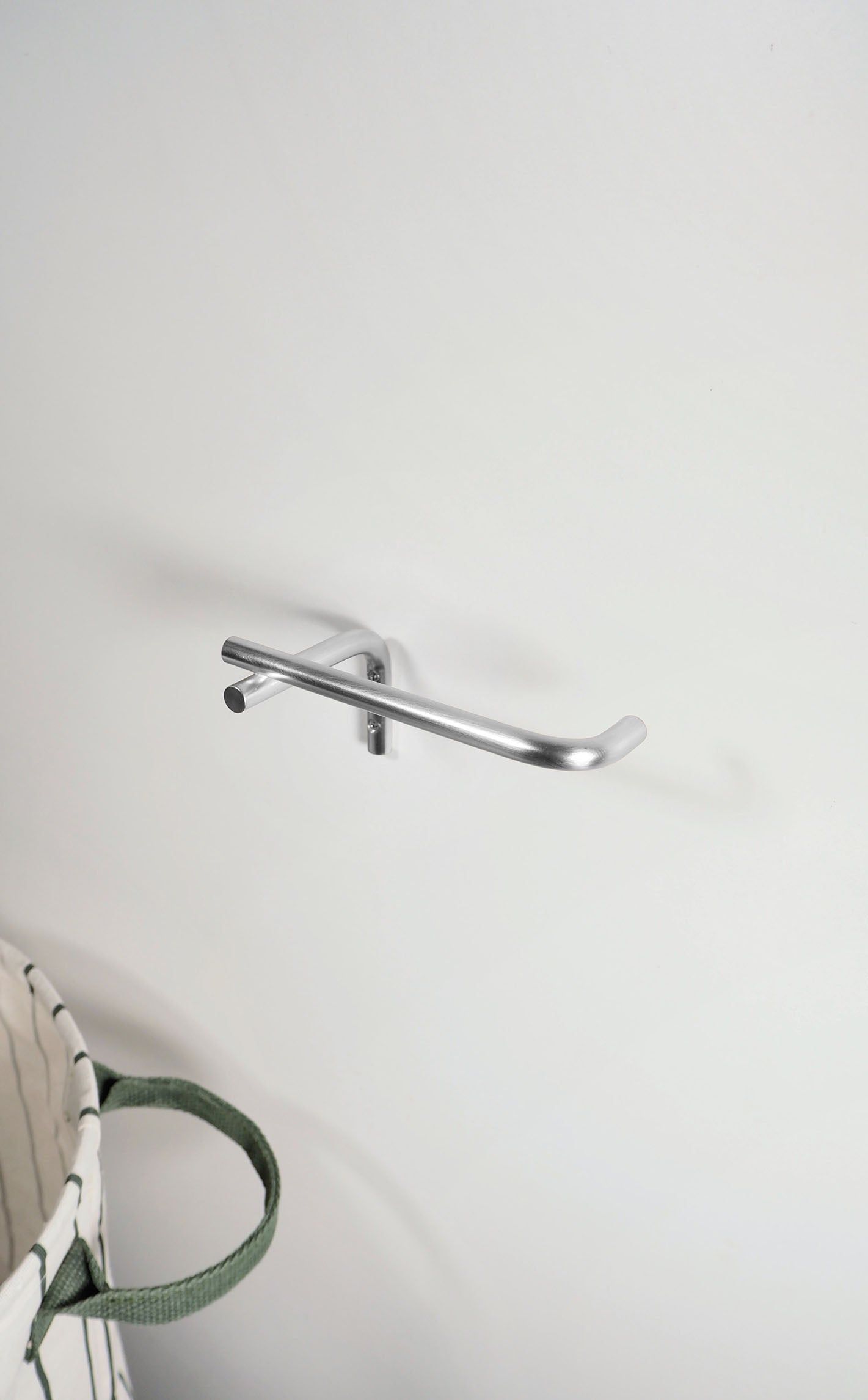 Small Toilet Paper Holder Stainless Steel Silver