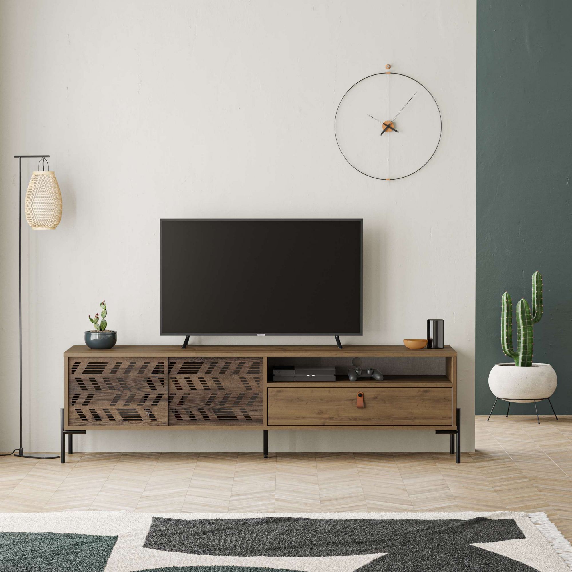 Dionysos Lowboard Wood Veneer Hitit