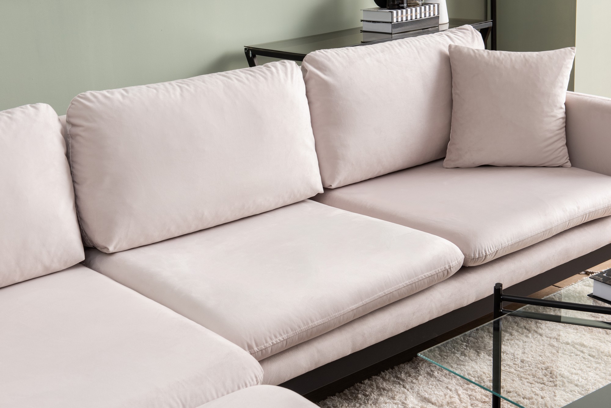 Reya Corner Sofa Ecru