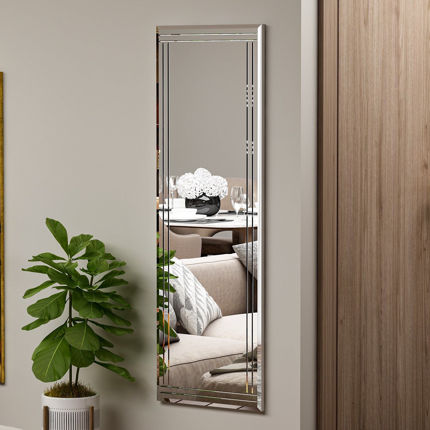 Buhem Mirror White