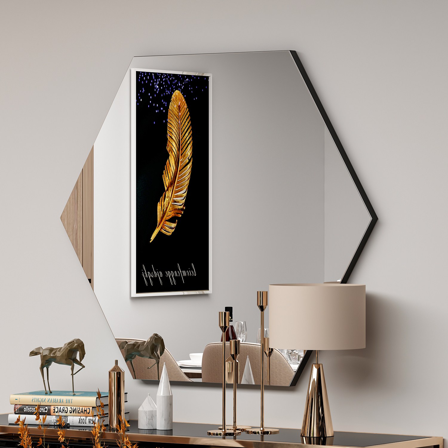 Zeo Mirror Black