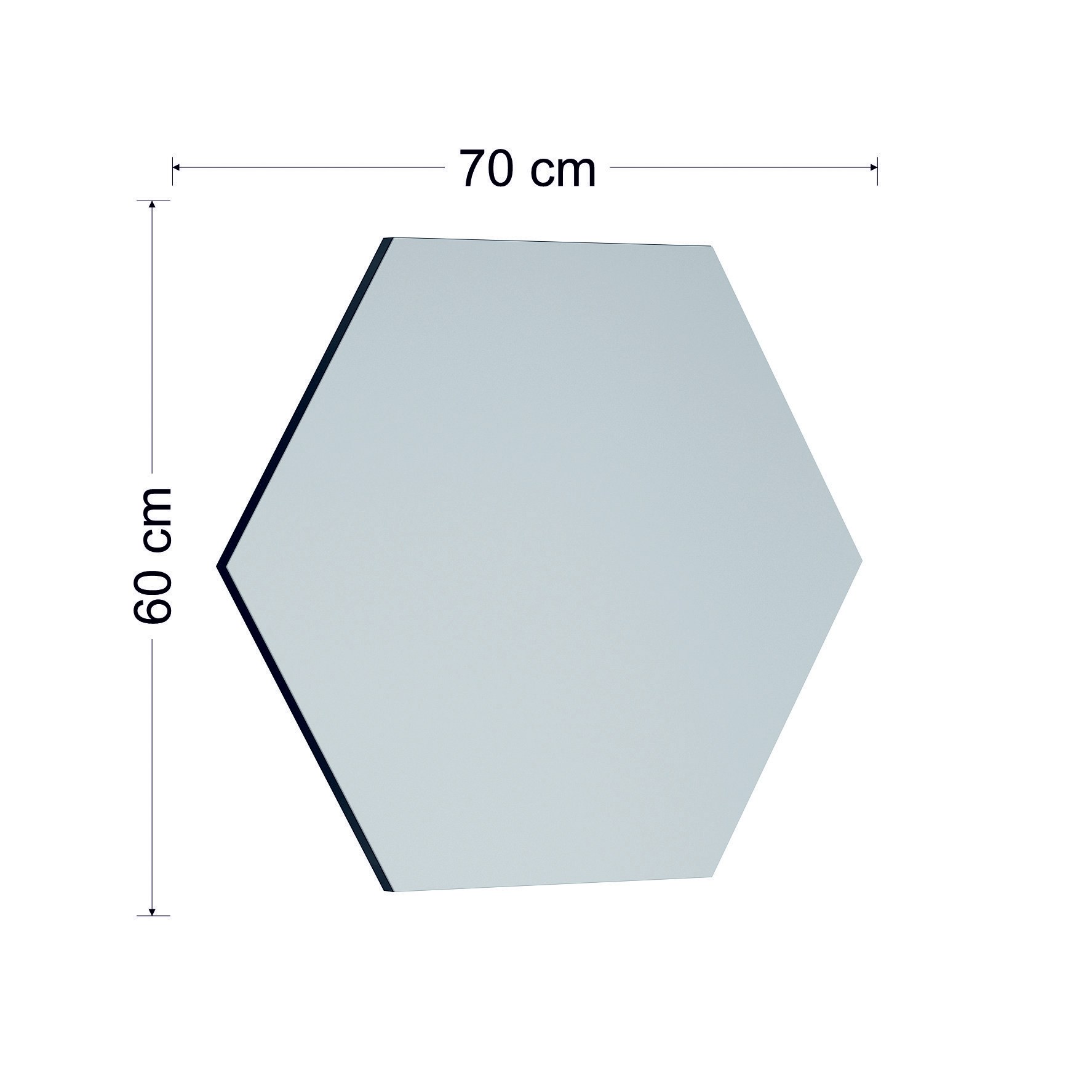 Zeo Mirror Black