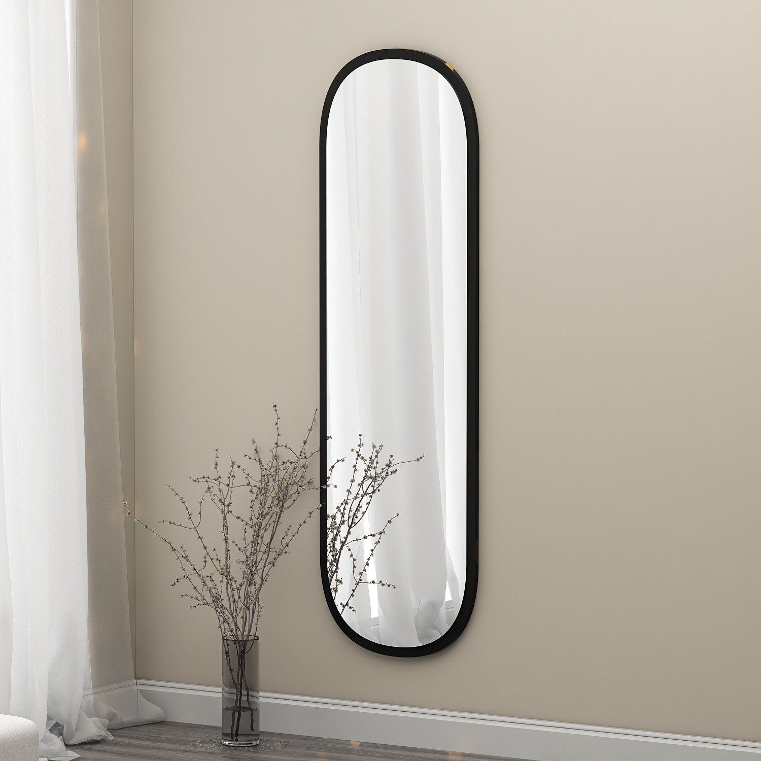 Magnum Mirror Black