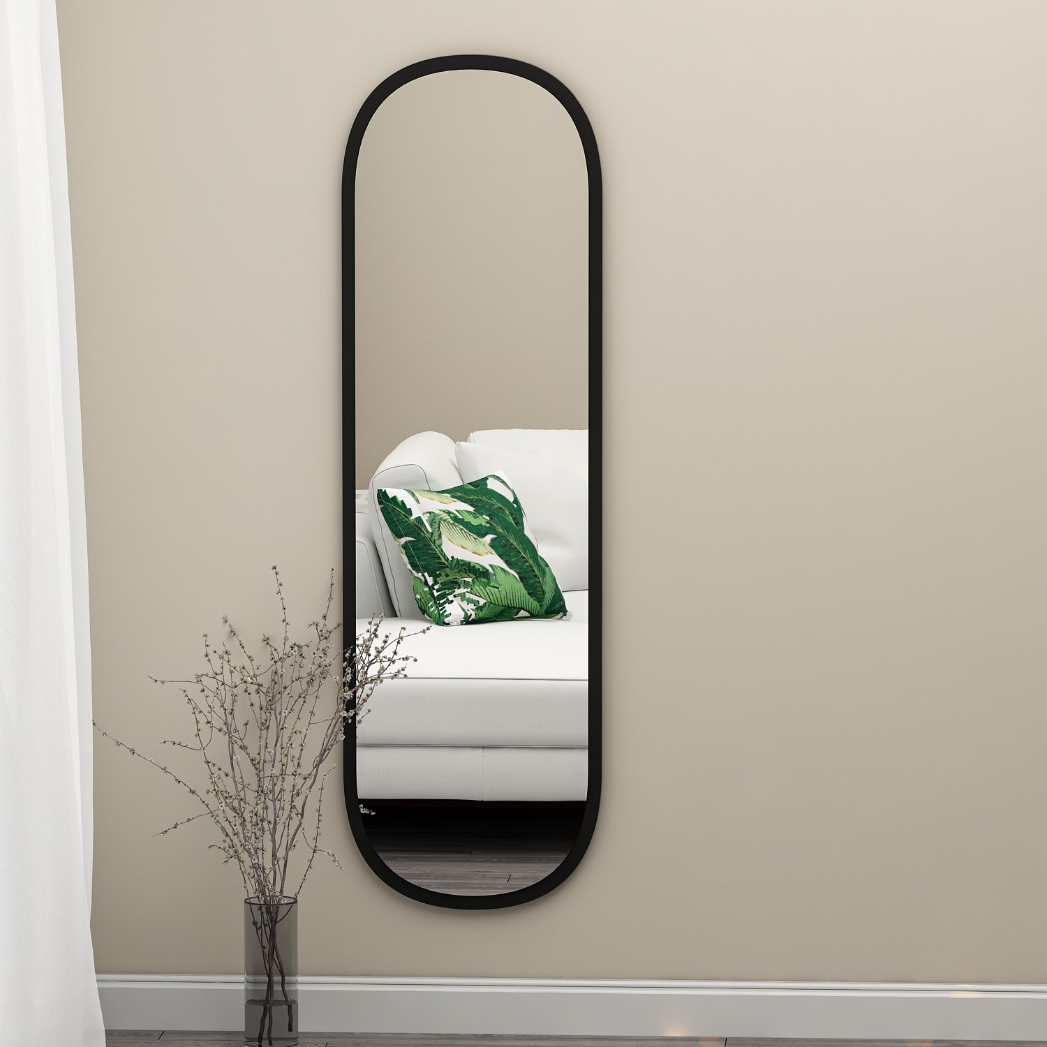 Magnum Mirror Black