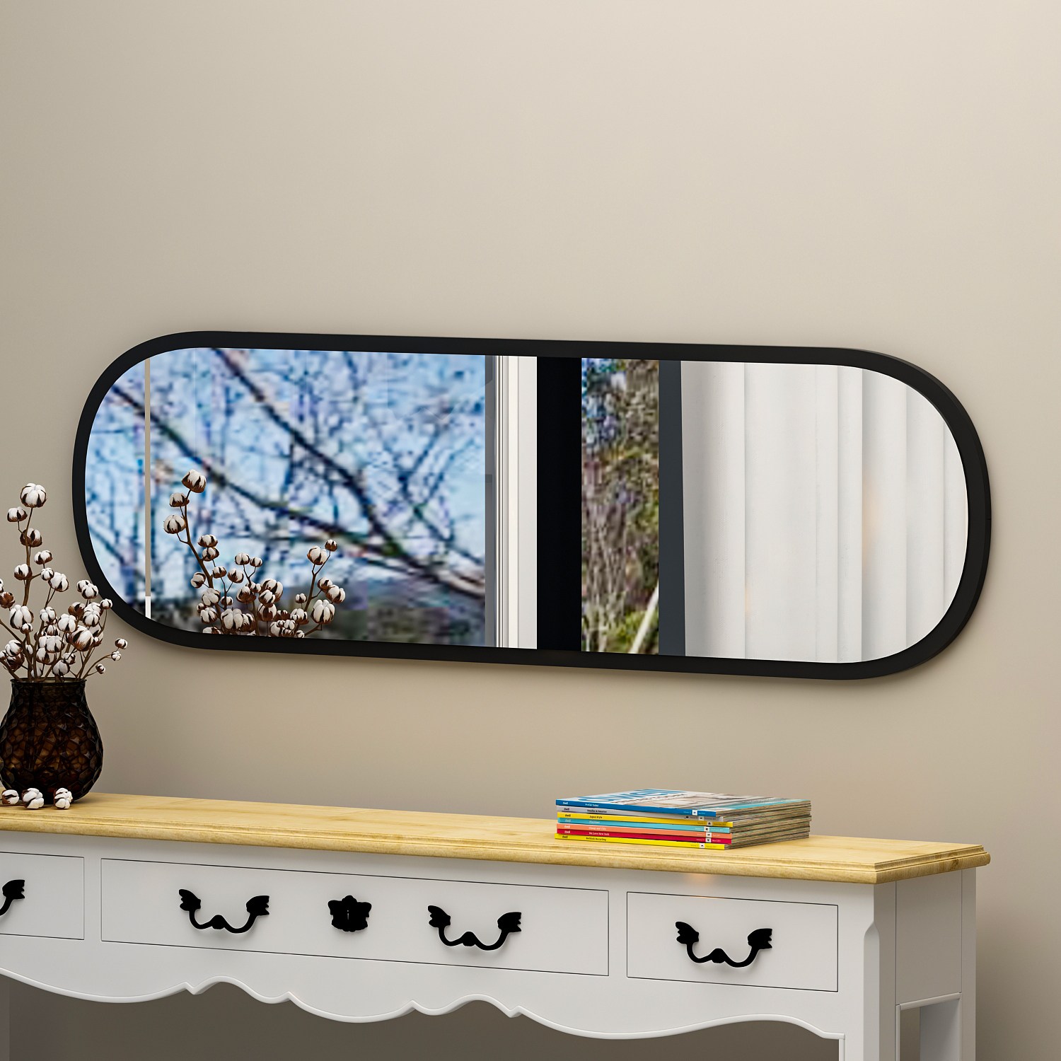 Magnum Mirror Black