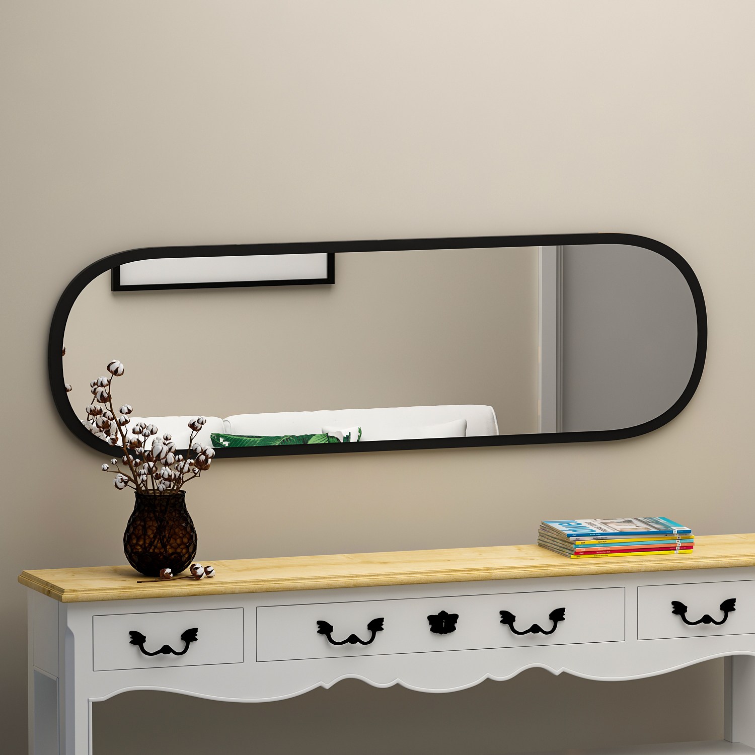 Magnum Mirror Black